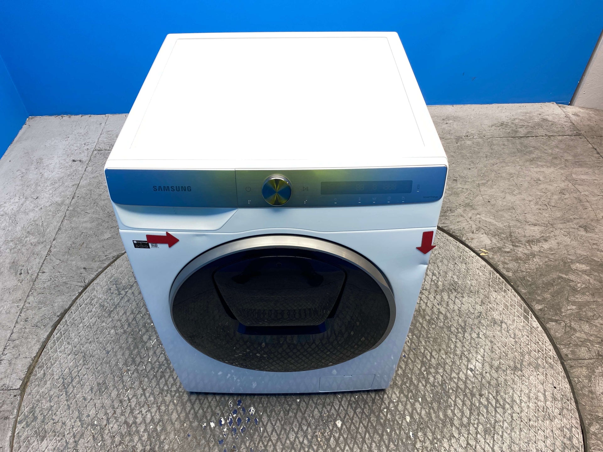 Samsung WW90T986DSH/S1 9kg 1600 Spin AddWash Washing Machine - White