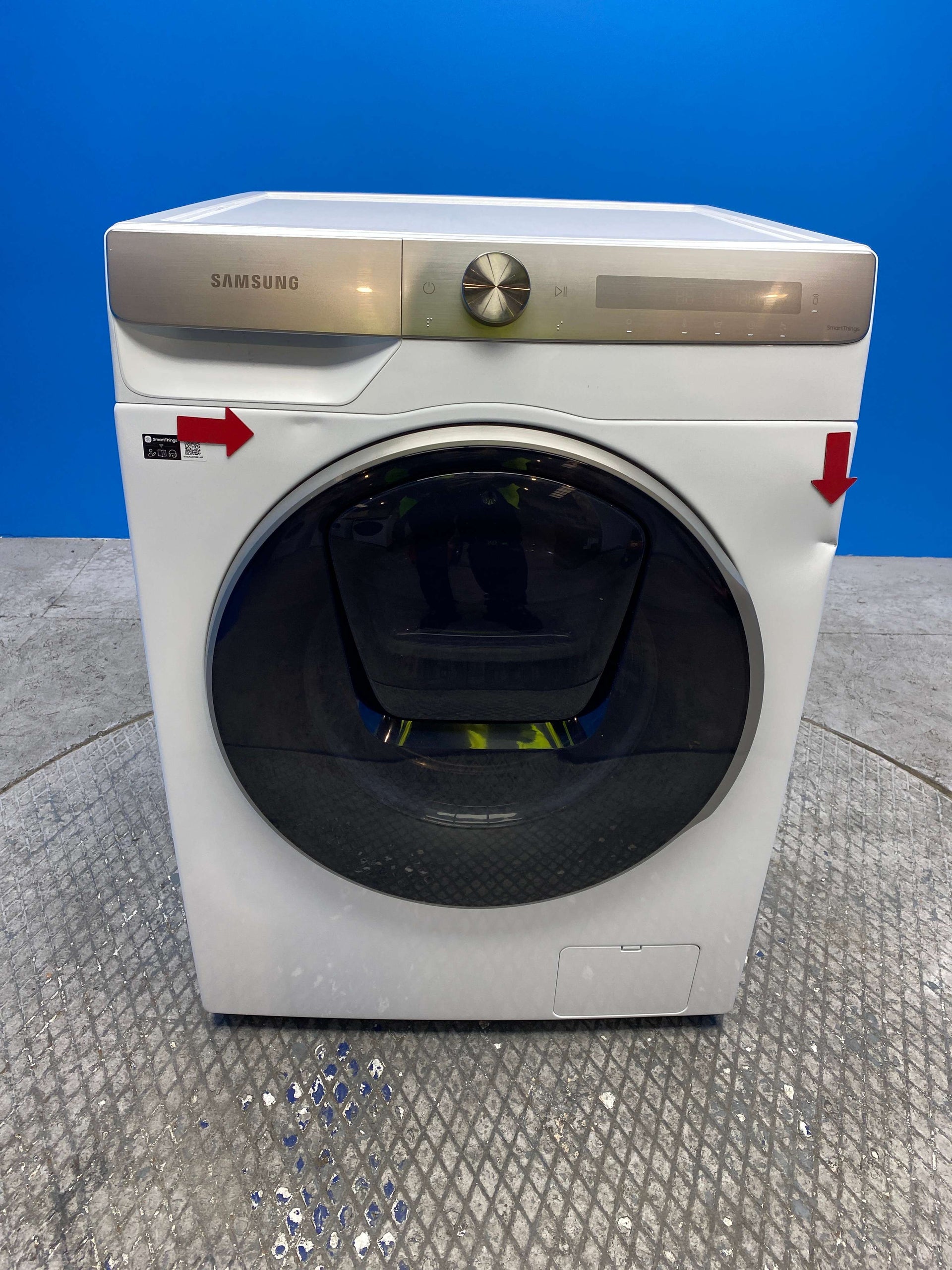 Samsung WW90T986DSH/S1 9kg 1600 Spin AddWash Washing Machine - White