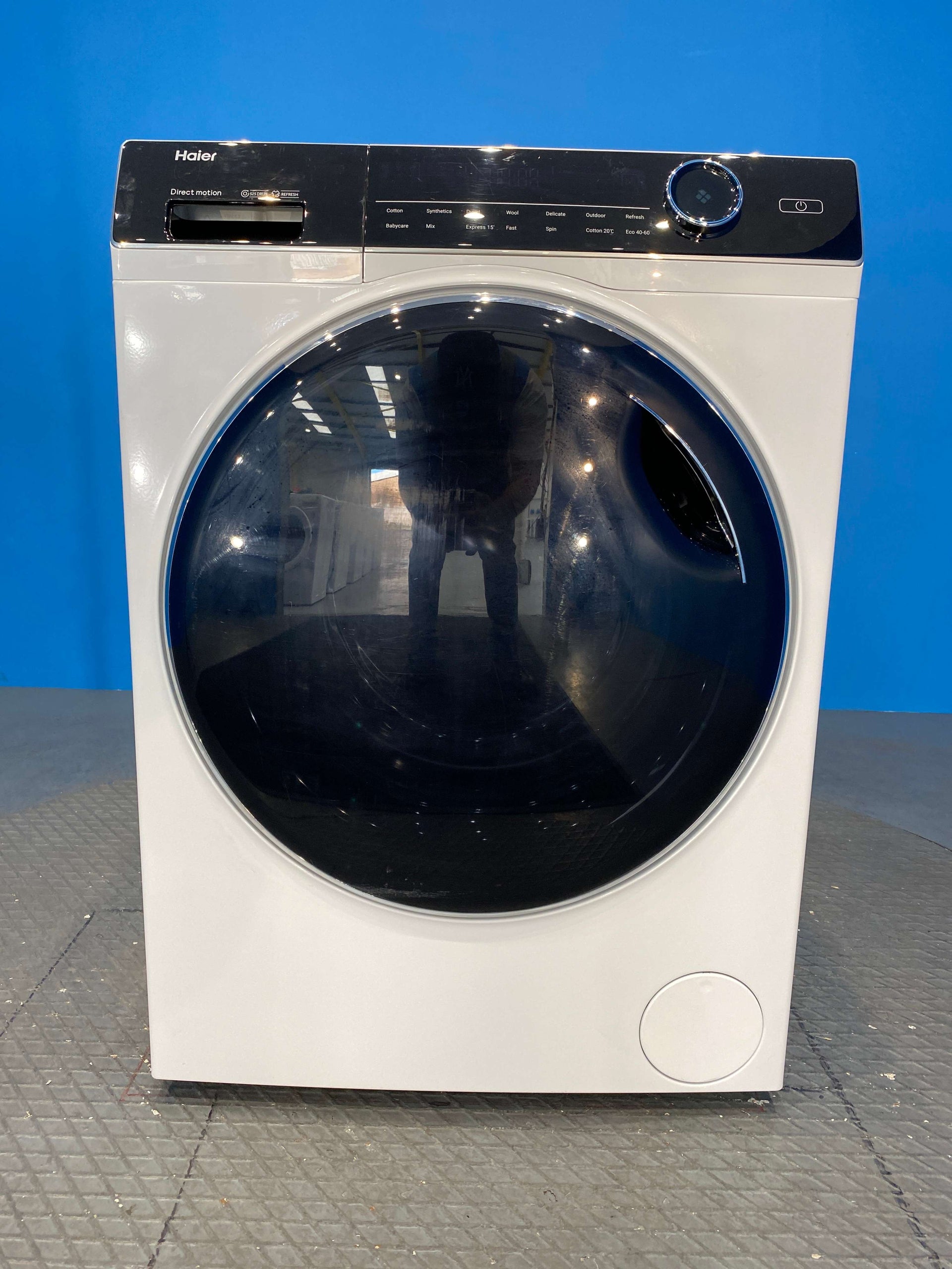 Haier HW120-B14979 Freestanding Washing Machine 12kg 1400 Spin - White