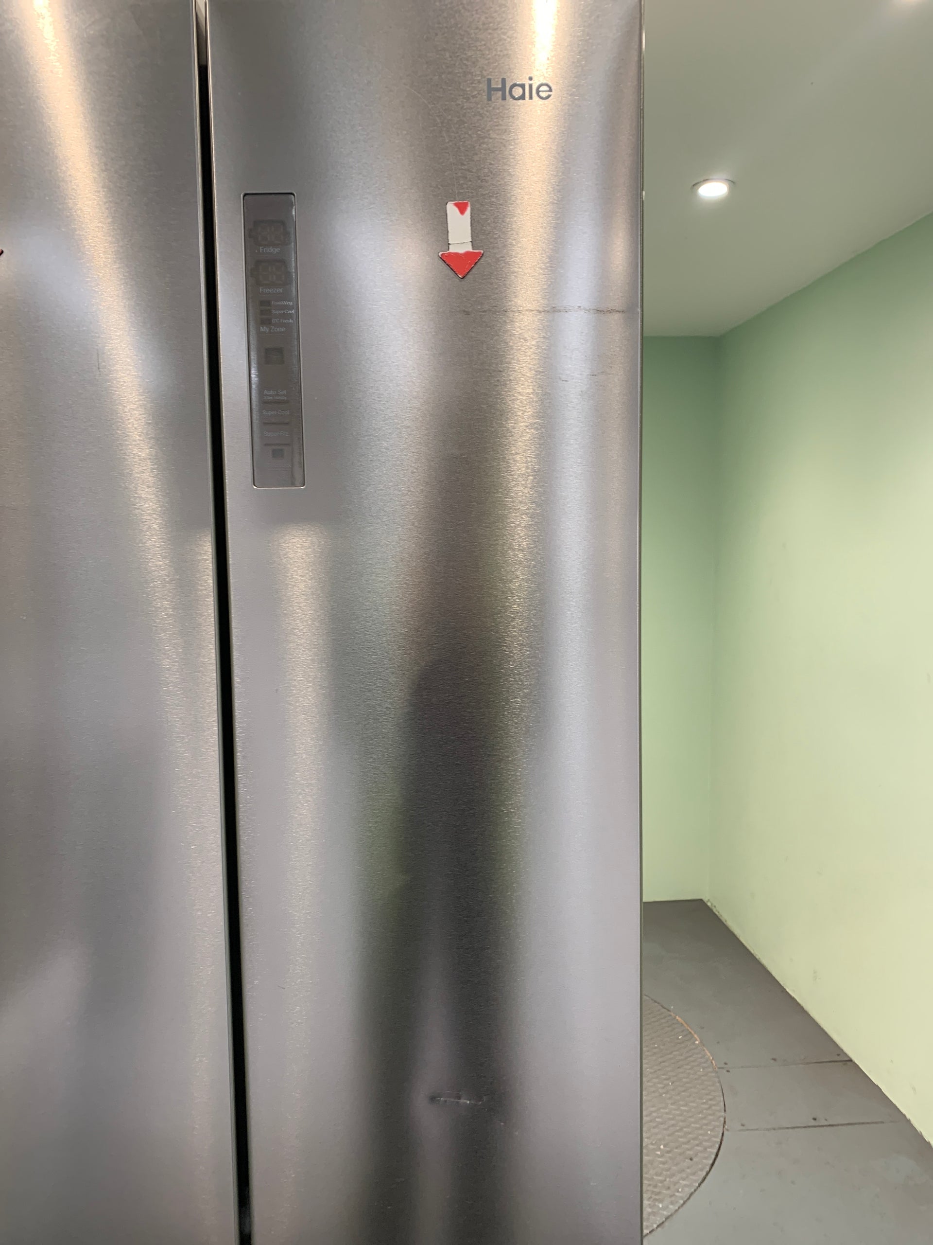 Haier HB15FPAA Fridge Freezer Combi French Door 60/40 446 litres - Stainless Steel