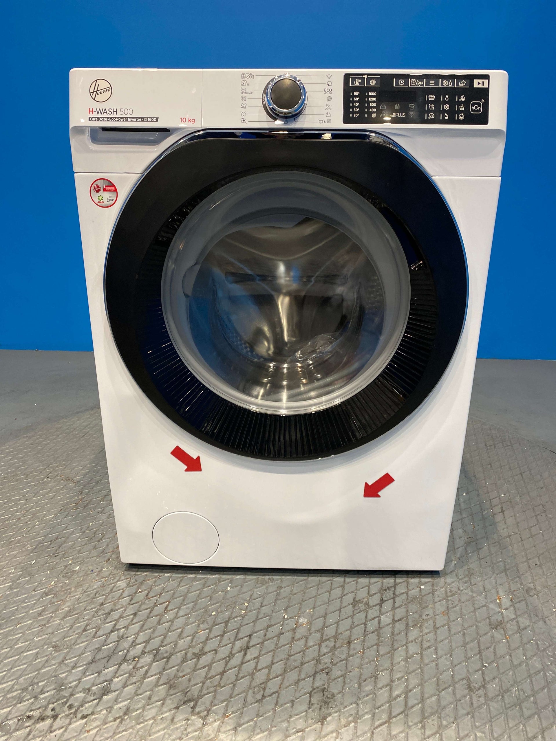 Hoover HWD610AMBC Freestanding Washing Machine 10kg 1600 Spin - White