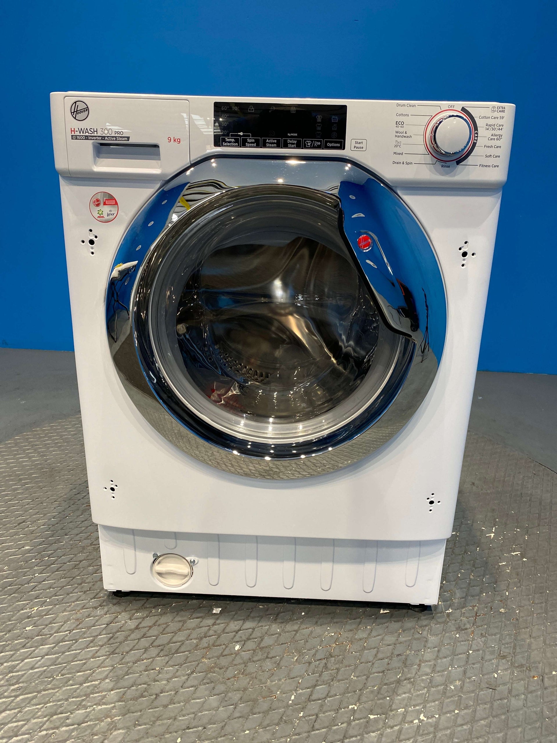 Hoover HBWOS69TMCE Built In Washing Machine 9kg 1600 Spin - White