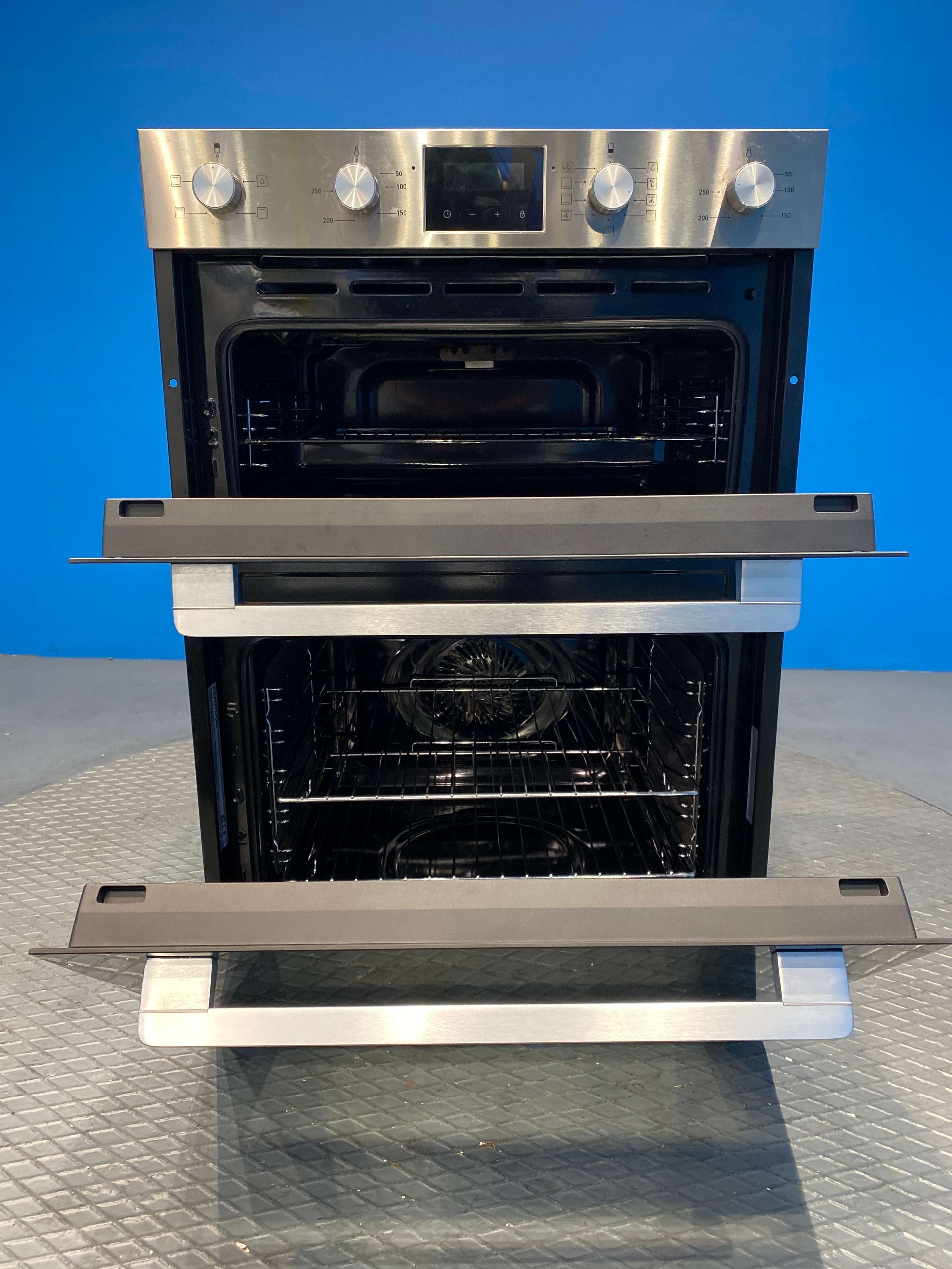 Kenwood KBIDOX21 Electric Double Oven - Black / Stainless Steel