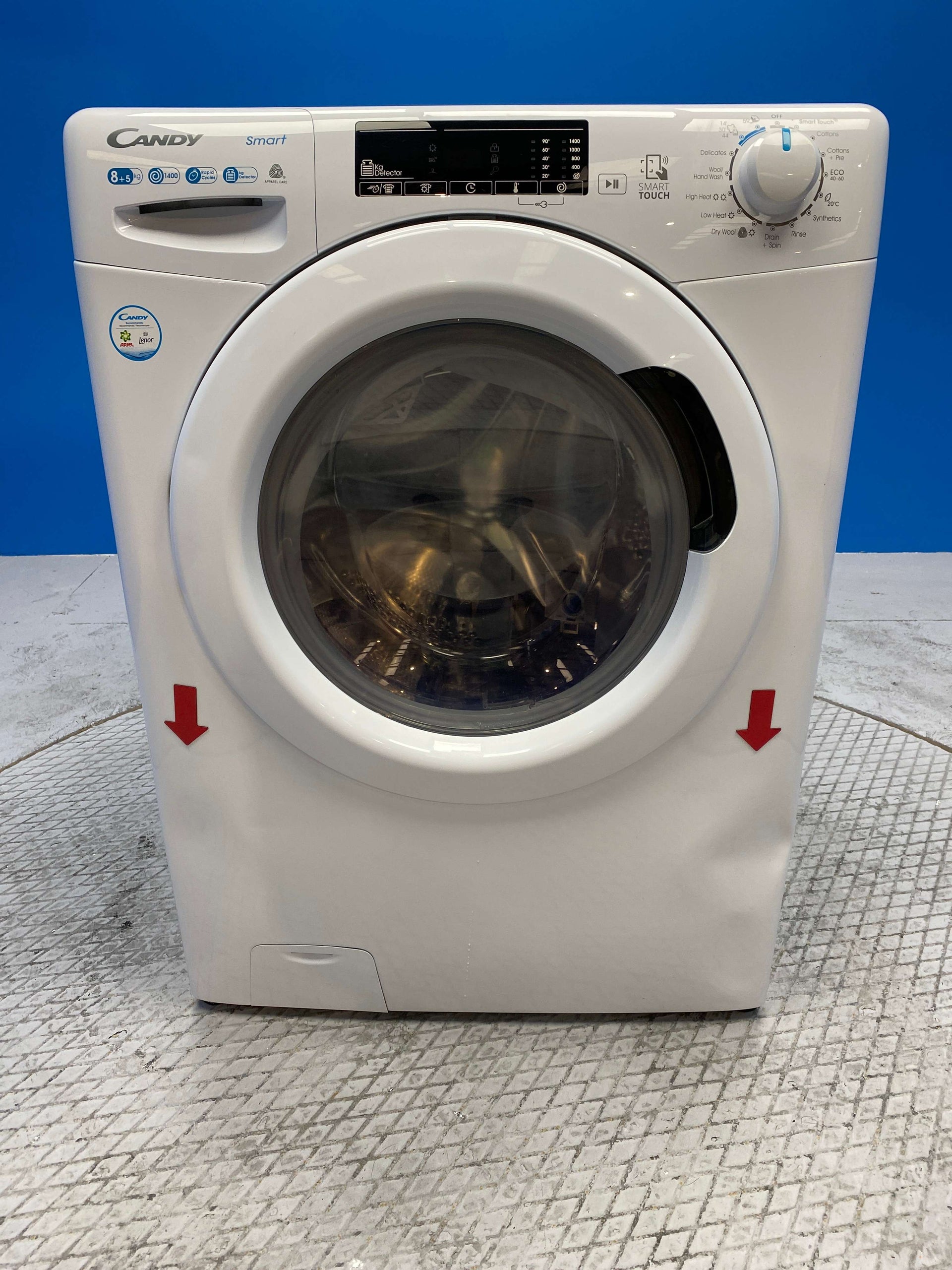 Candy CSW485TE 8kg / 5kg 1400 Spin Washer Dryer  - White