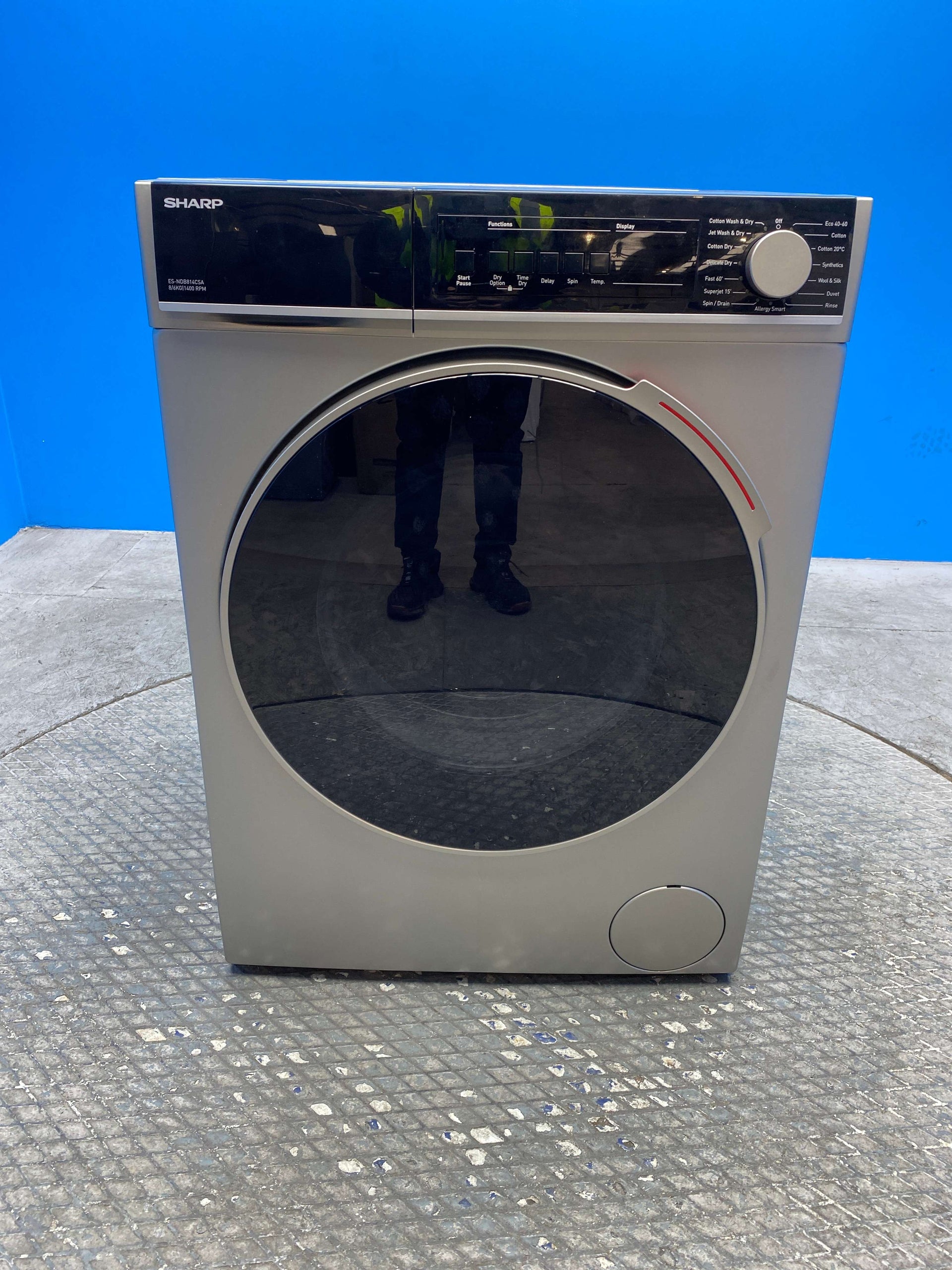 Sharp ES-NDB814CSA-EN 8/6kg 1400 Spin Washer Dryer