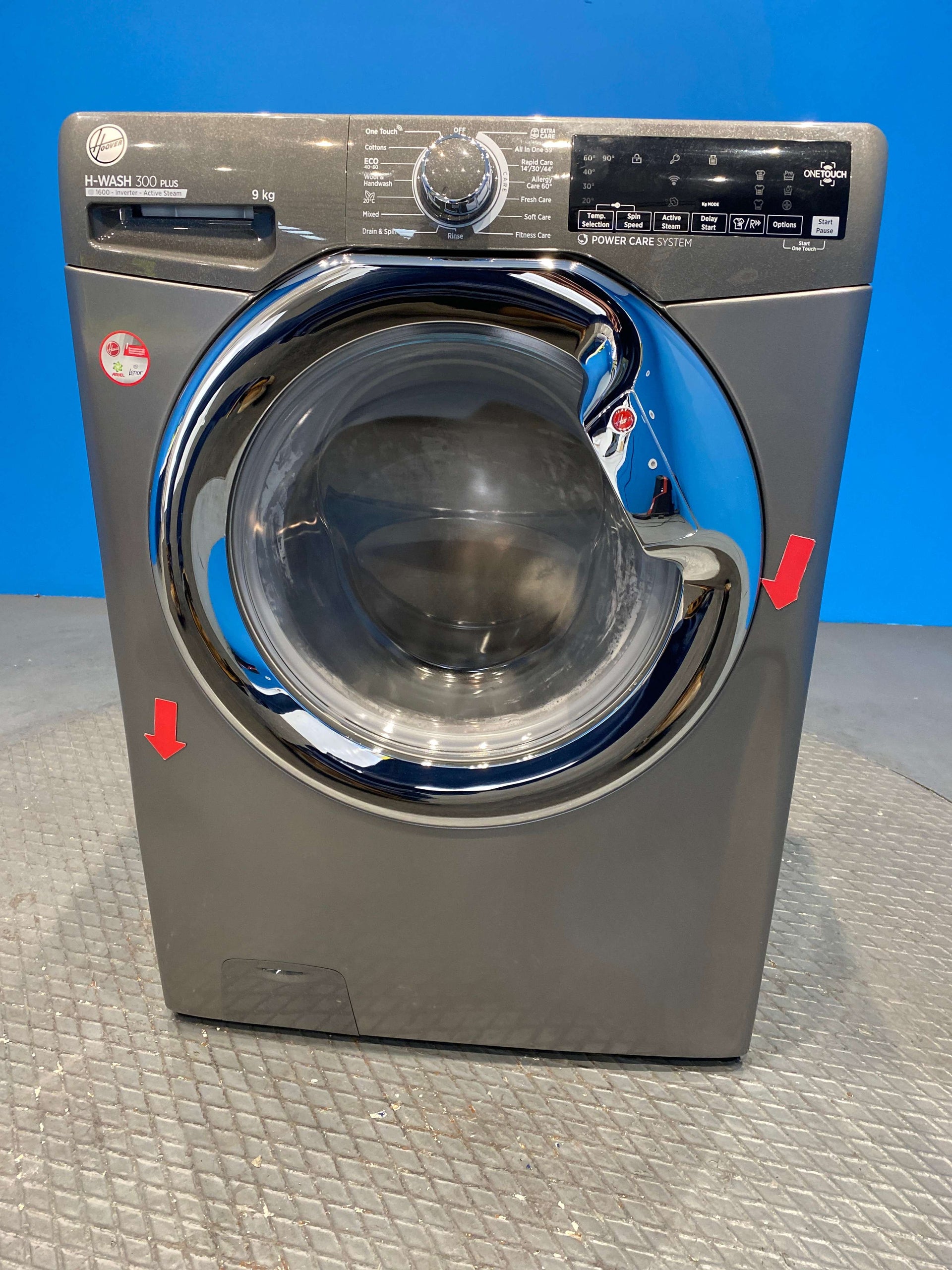 Hoover H3WS69TAMCGE 9kg 1600 Spin Washing Machine - Anthracite