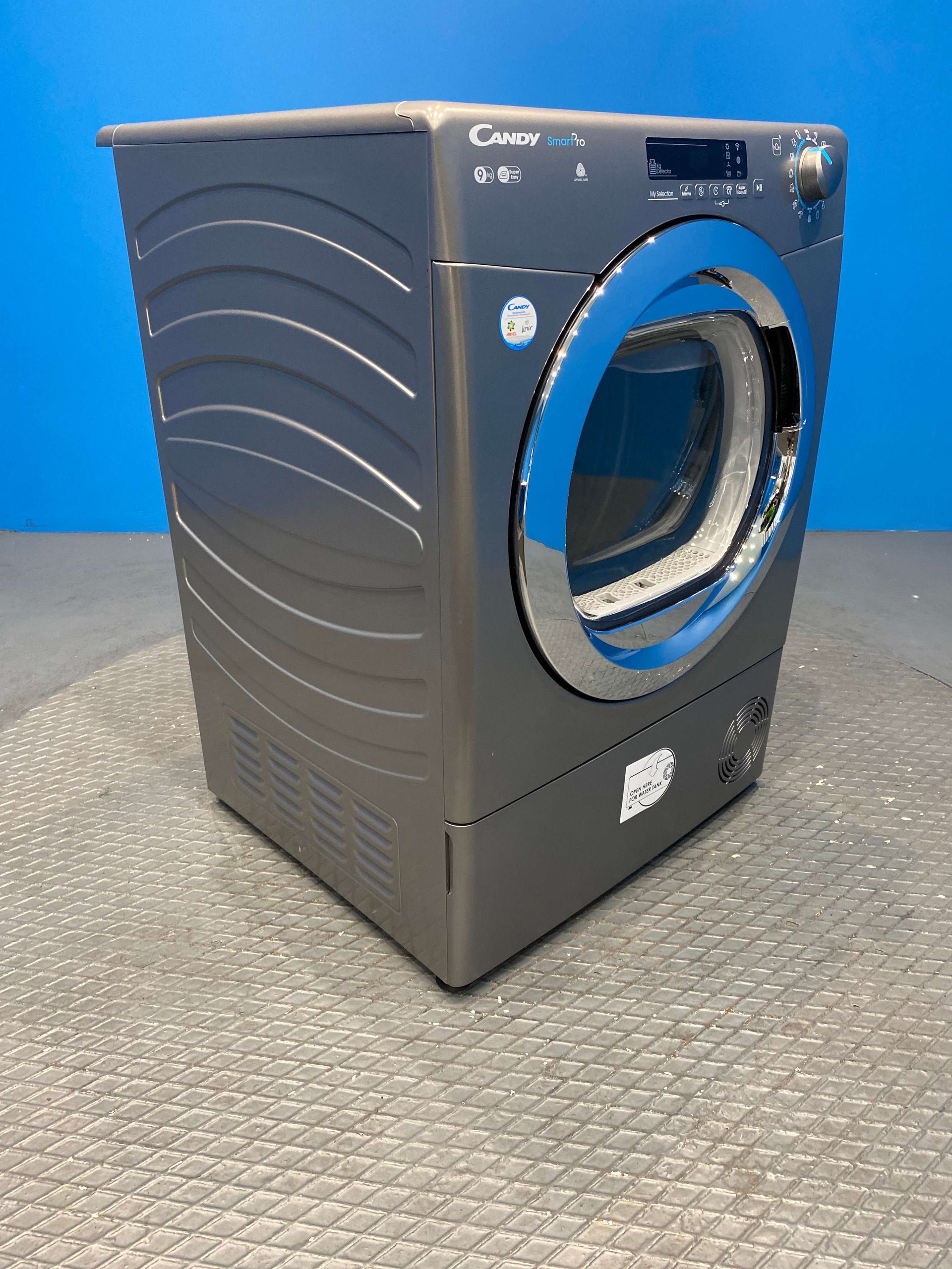 Candy CSOEC9DCRG Smart Pro 9kg Condenser Tumble Dryer - Graphite