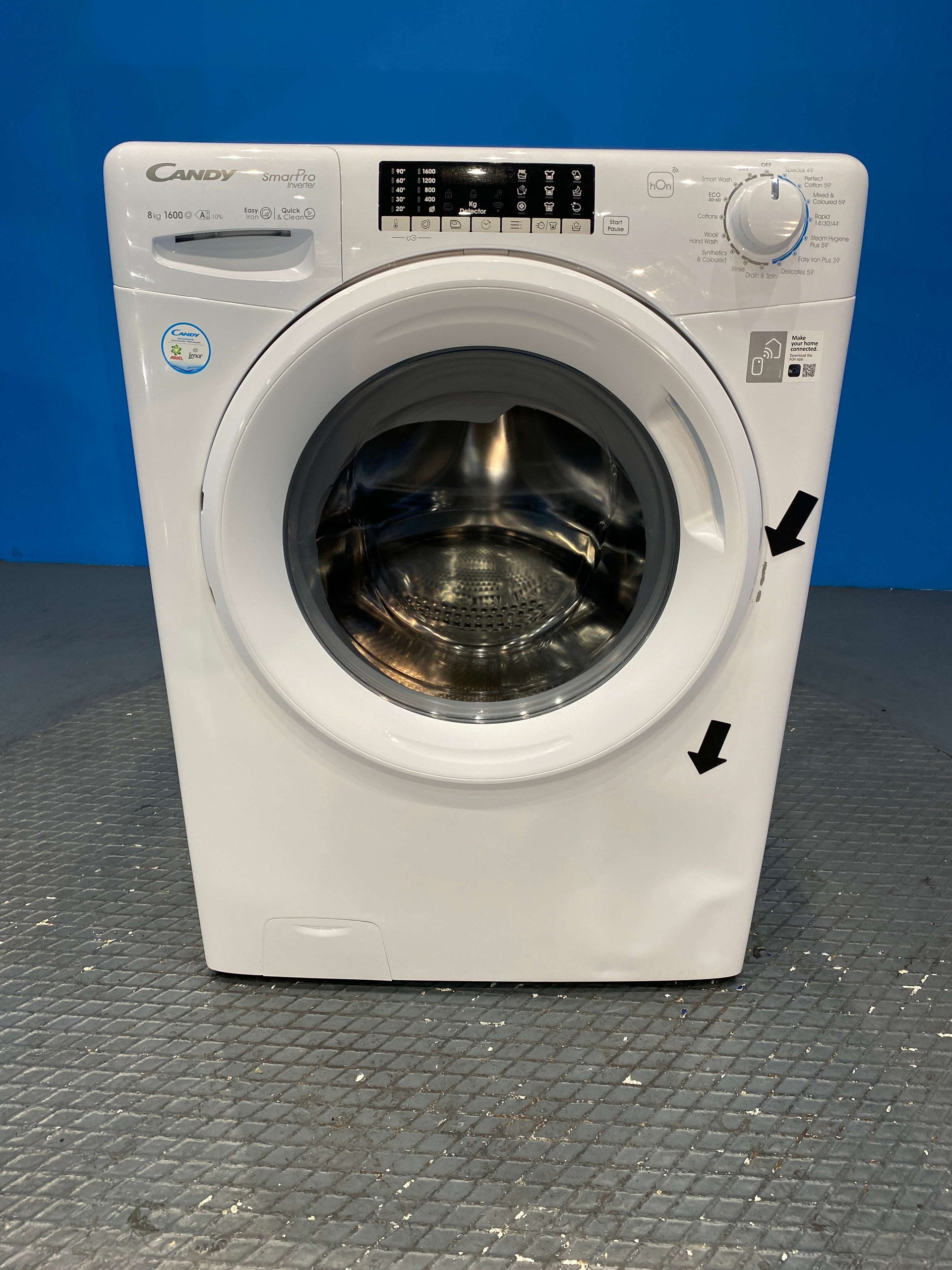 Candy CSO686TWM6 8kg 1600 Spin Washing Machine - White