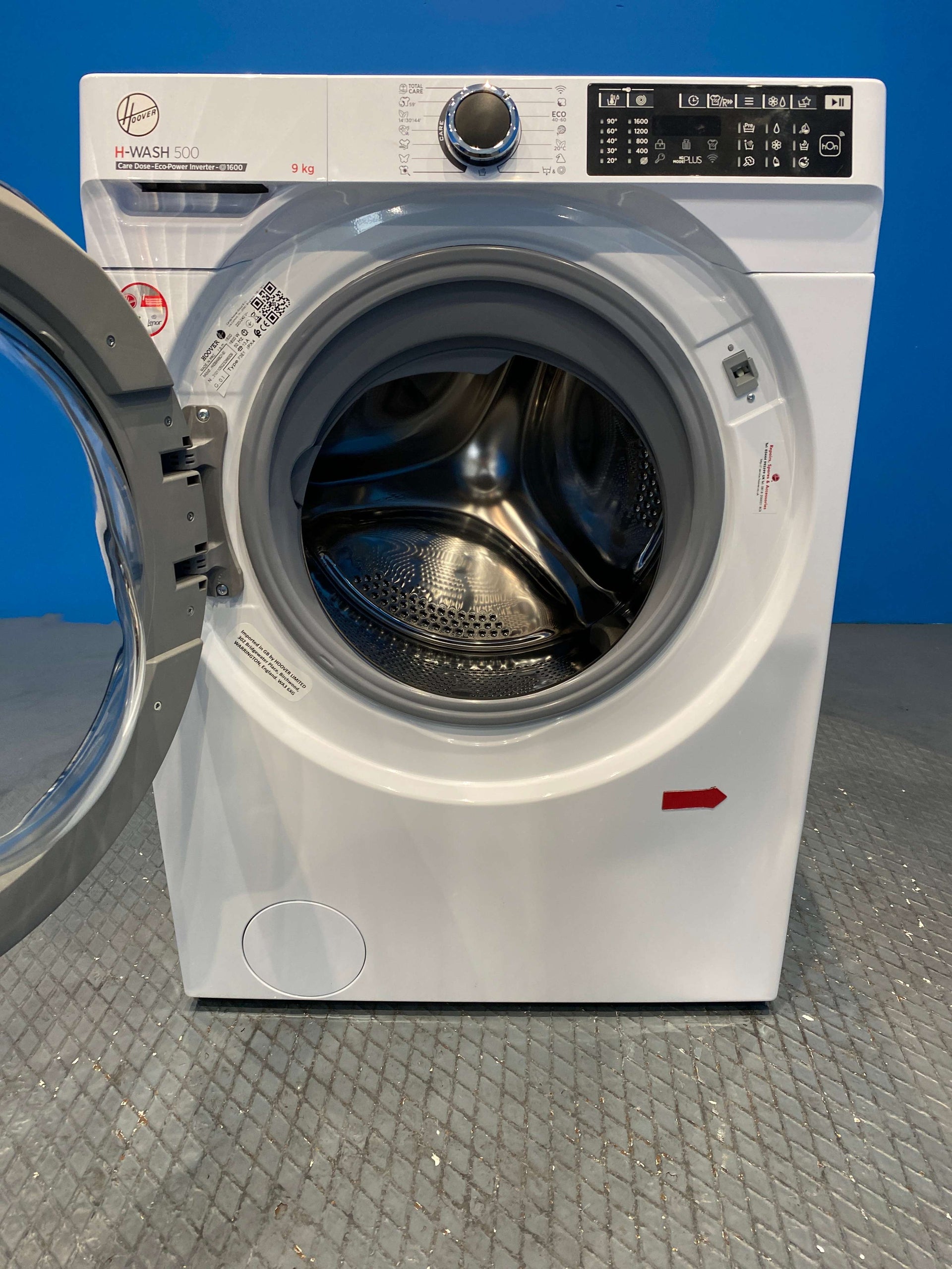 Hoover HWD69AMBC 9kg 1600 Spin Freestanding Washing Machine - White