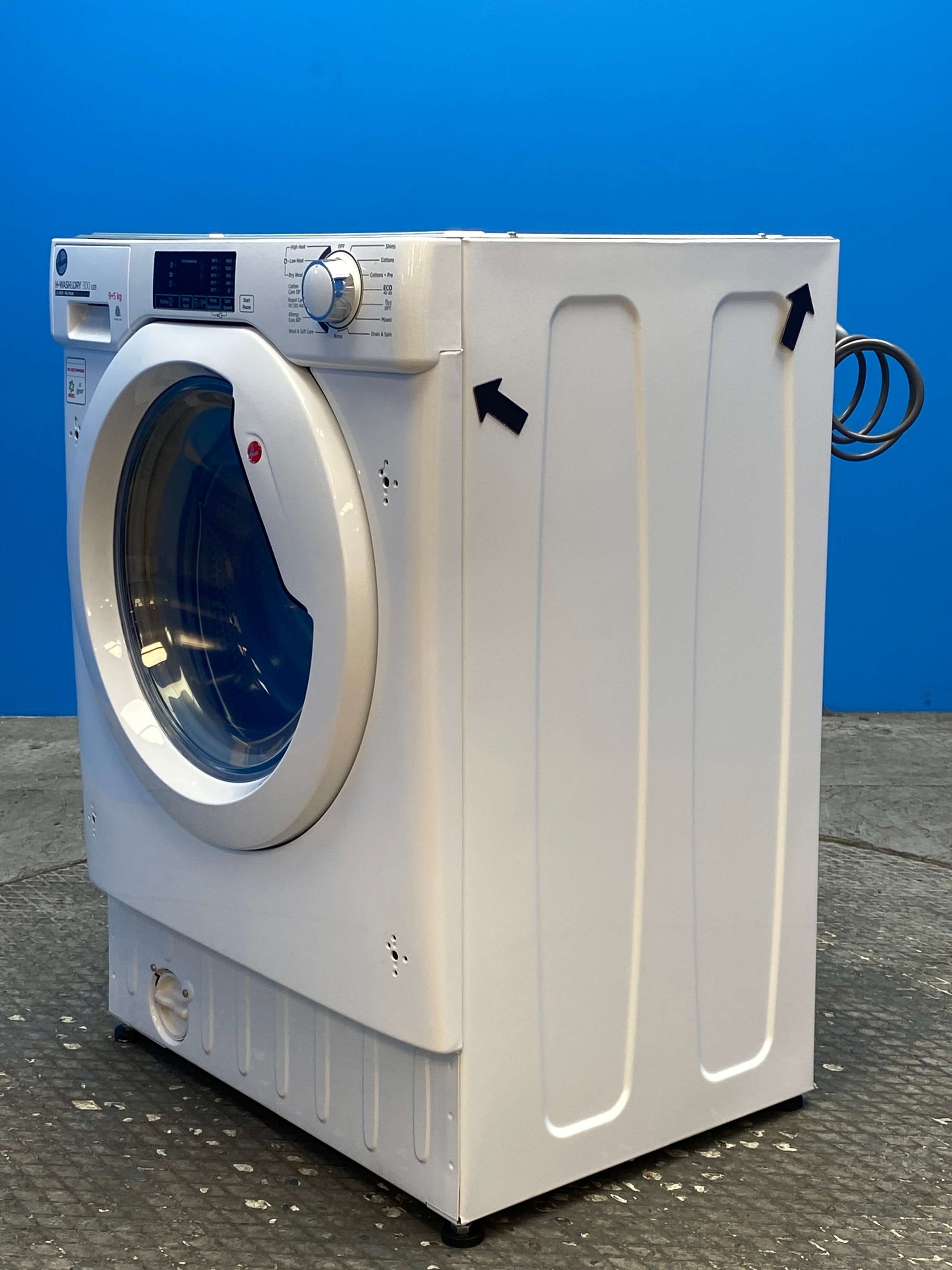 Hoover HBD495D1E Integrated 9/5kg 1400 Spin Washer Dryer