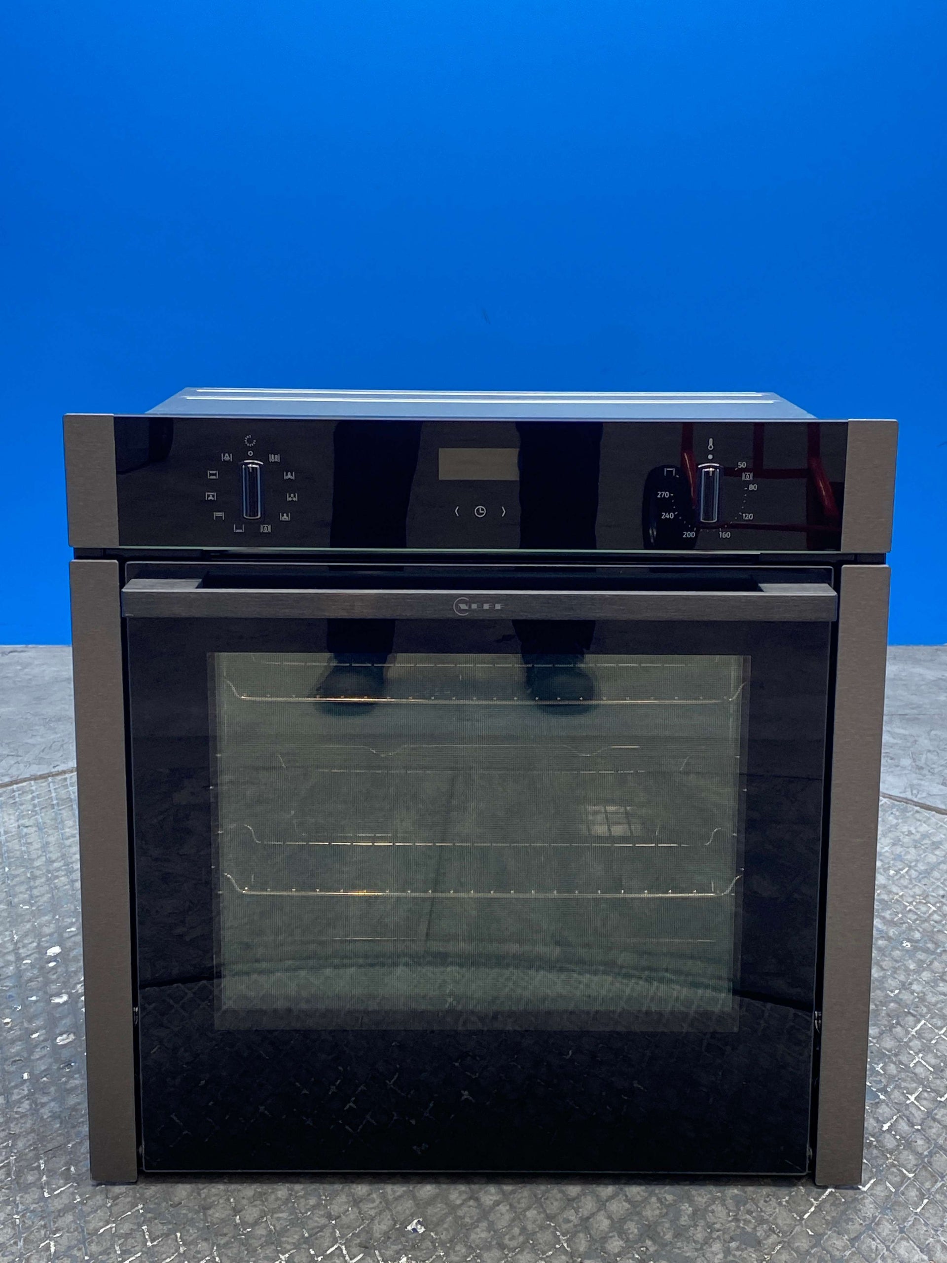 Neff B3ACE4HG0B Built-In Slide&Hide Single Electric Oven