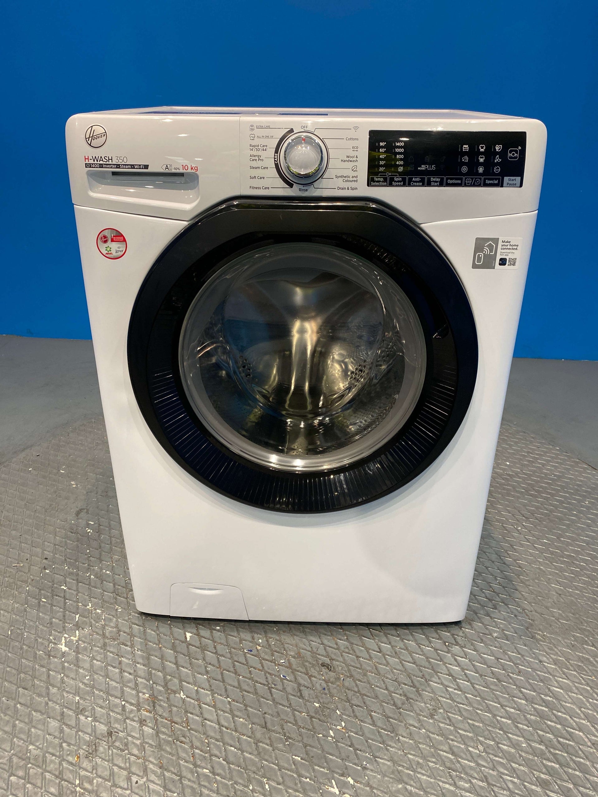 Hoover H3WPS4106TMB6 10kg 1400 Spin Washing Machine - White