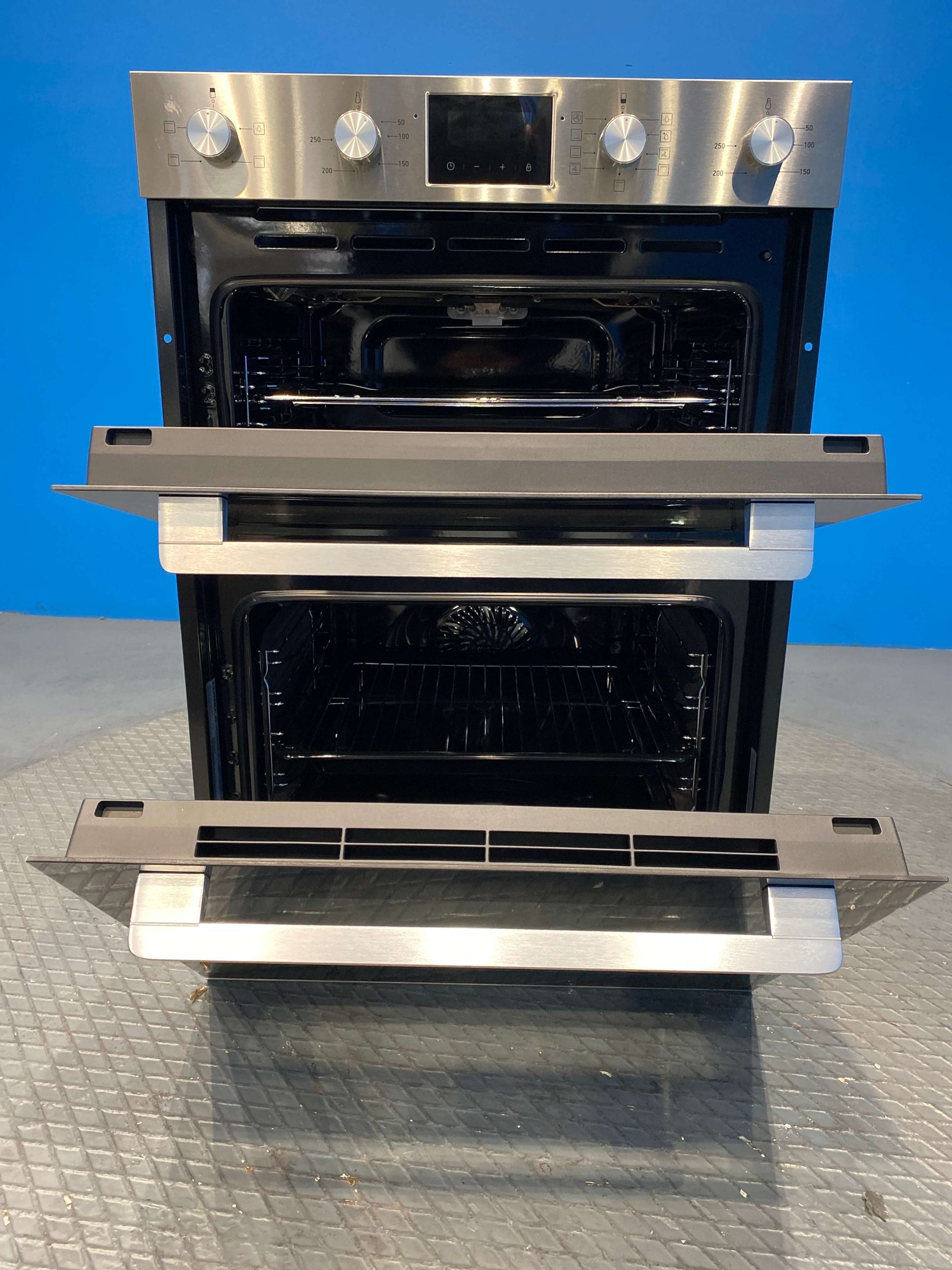 Kenwood KBIDOX21 Electric Double Oven - Black / Stainless Steel