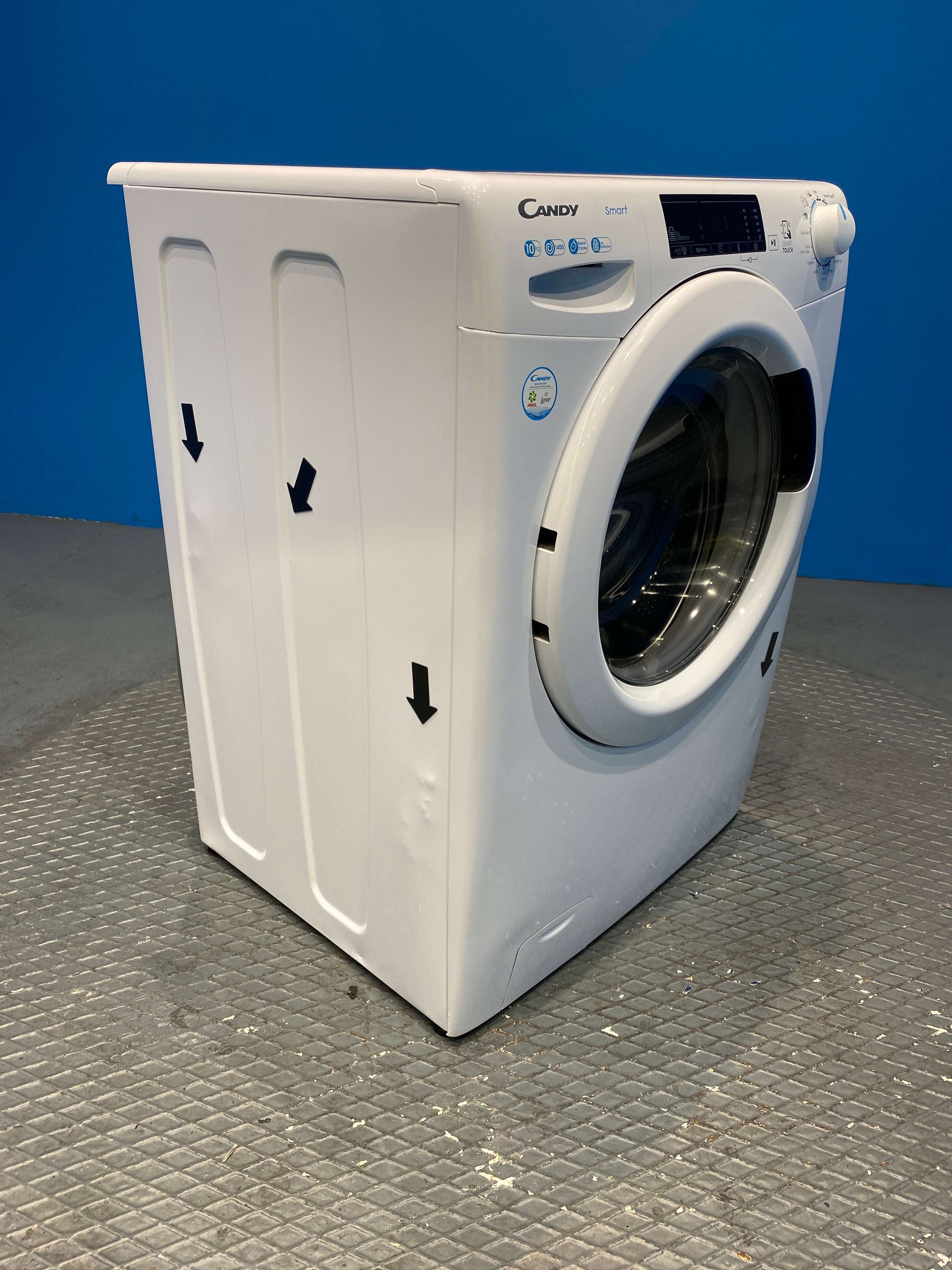 Candy CS1410TWE Freestanding Washing Machine 10kg 1400 Spin - White