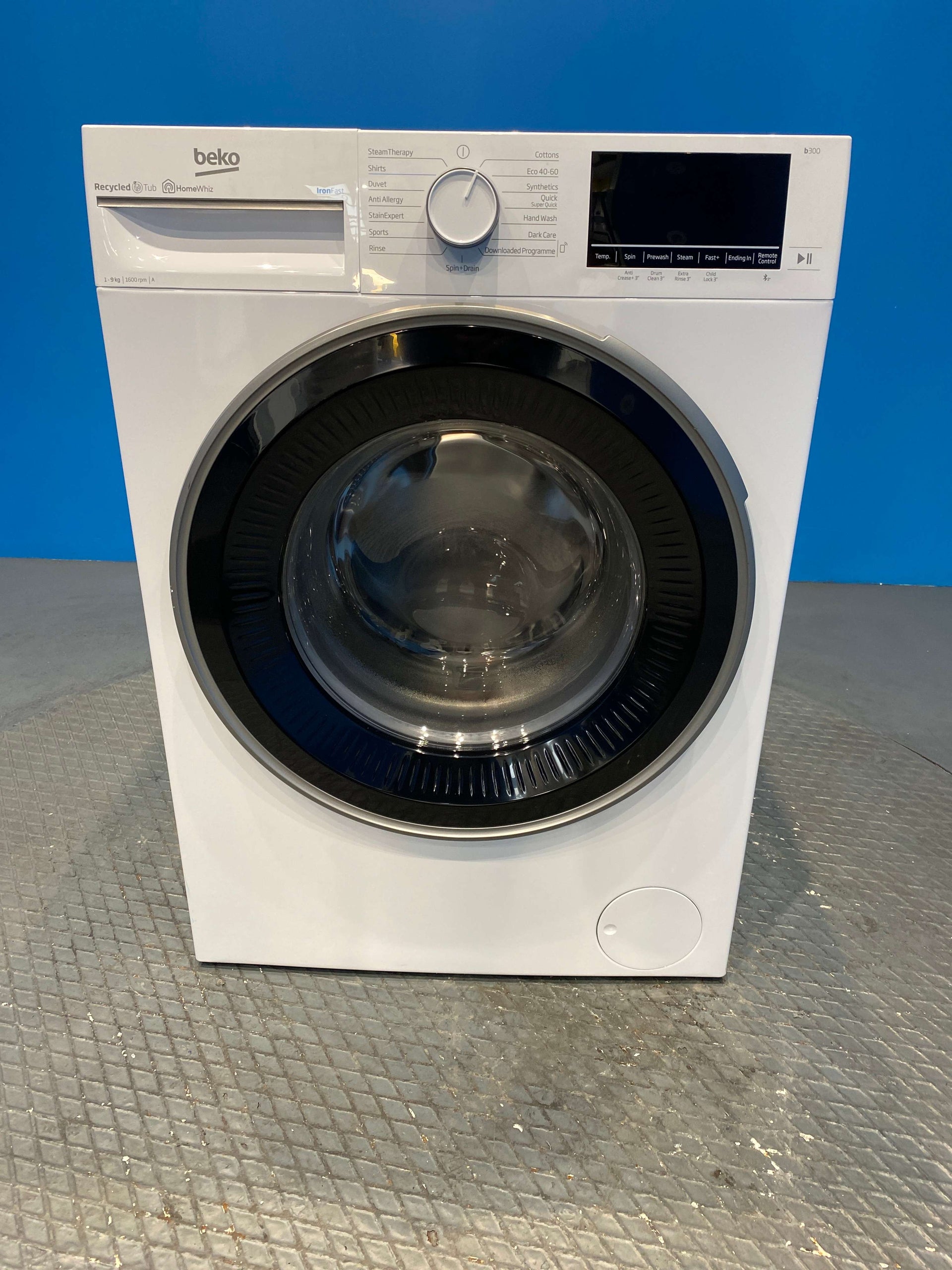 Beko B3W5961IW 9kg 1600 Spin Washing Machine - White