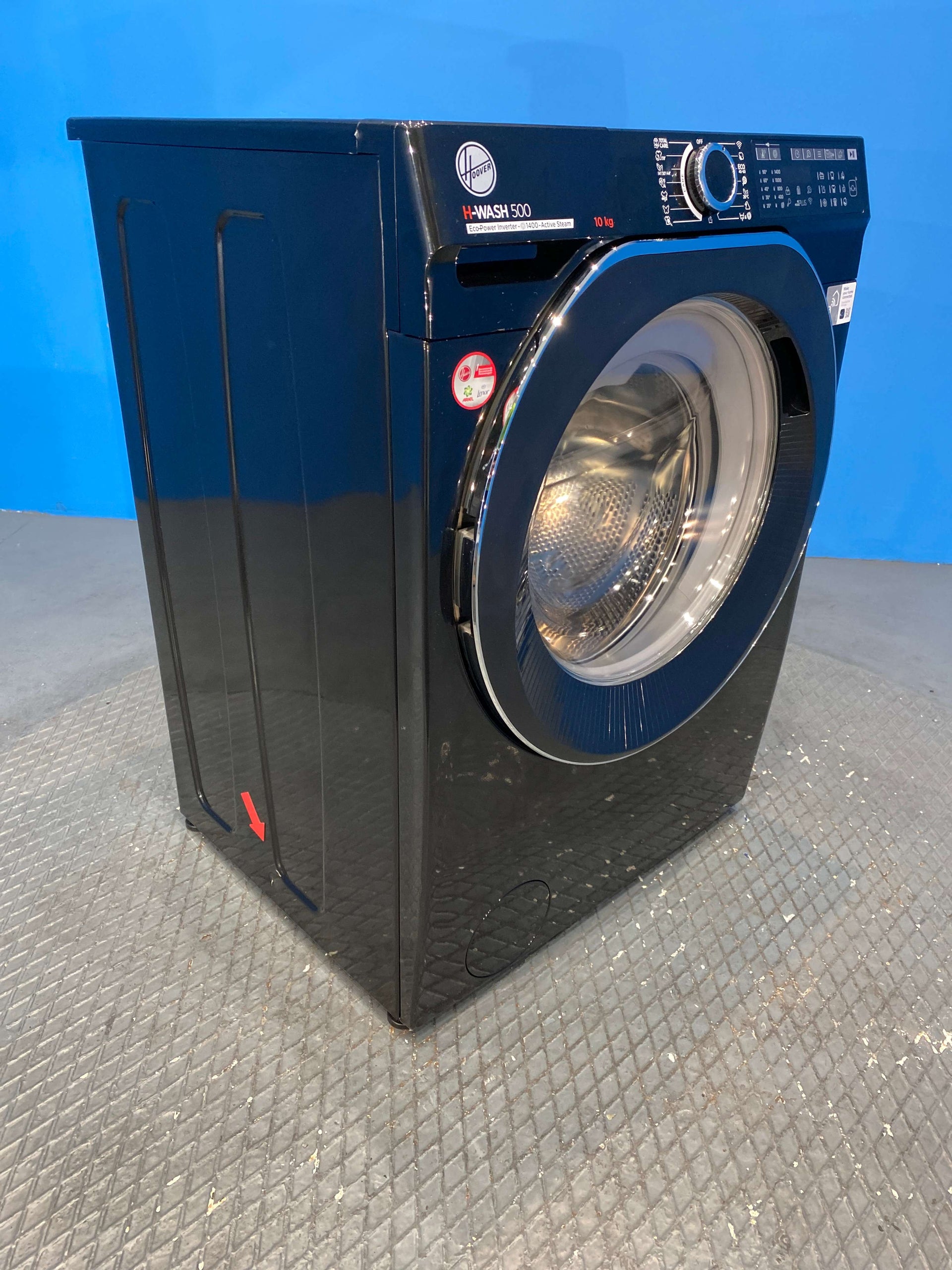 Hoover HW410AMBCB 10kg 1400 Spin Washing Machine - Black