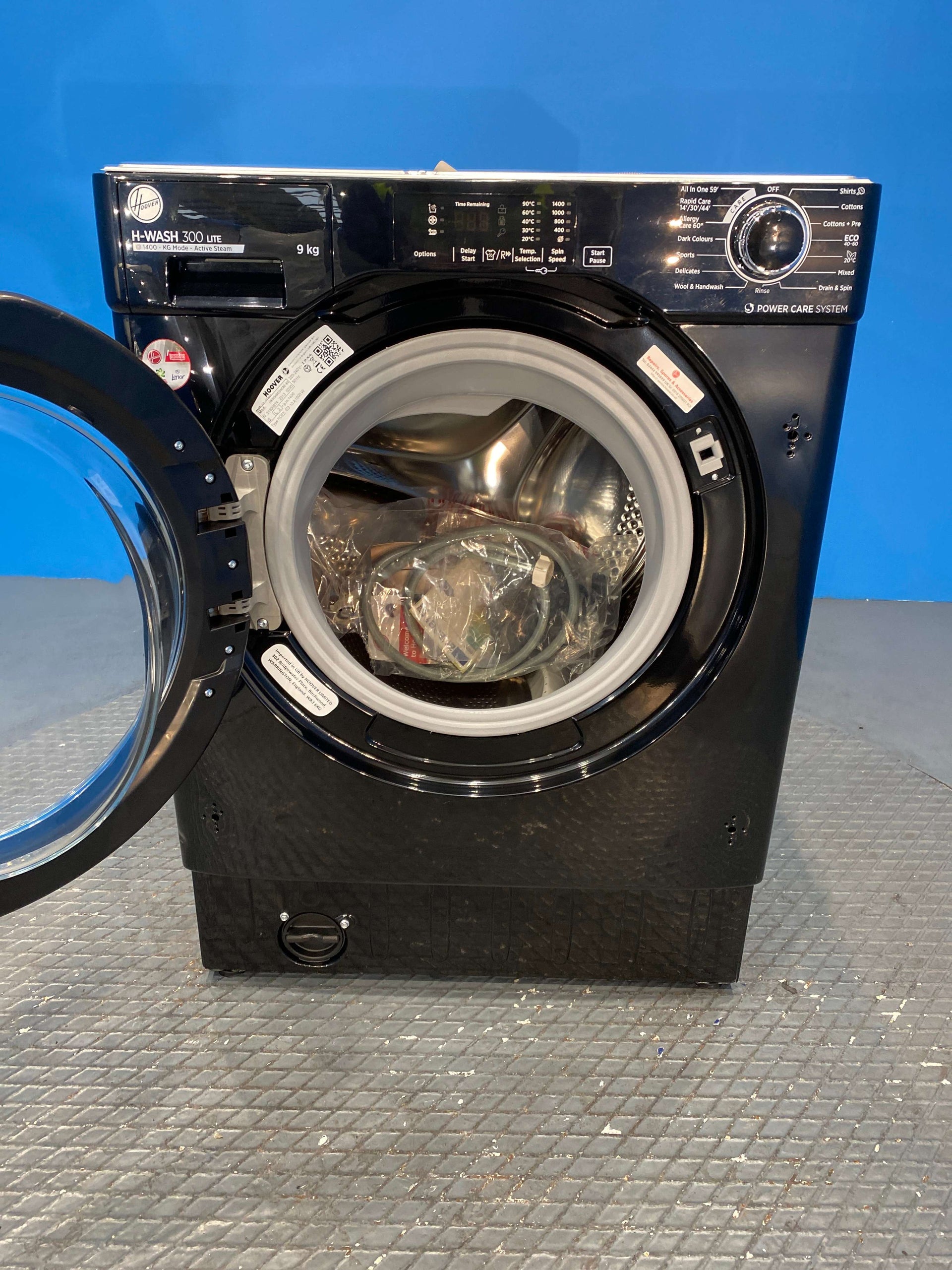 Hoover HBWS49D3ACBE Integrated Washing Machine 9kg 1400 Spin - Black