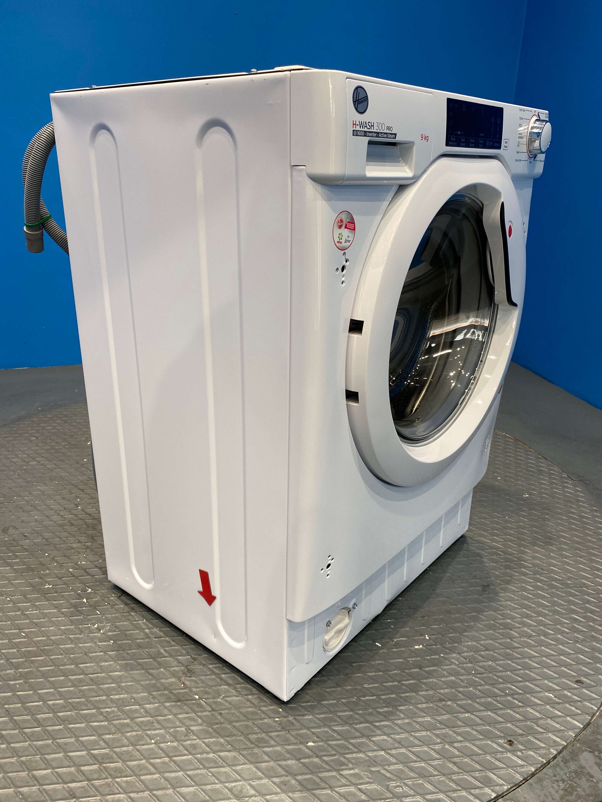 Hoover HBWOS69TMET Built In Washing Machine 9kg 1600 Spin - White