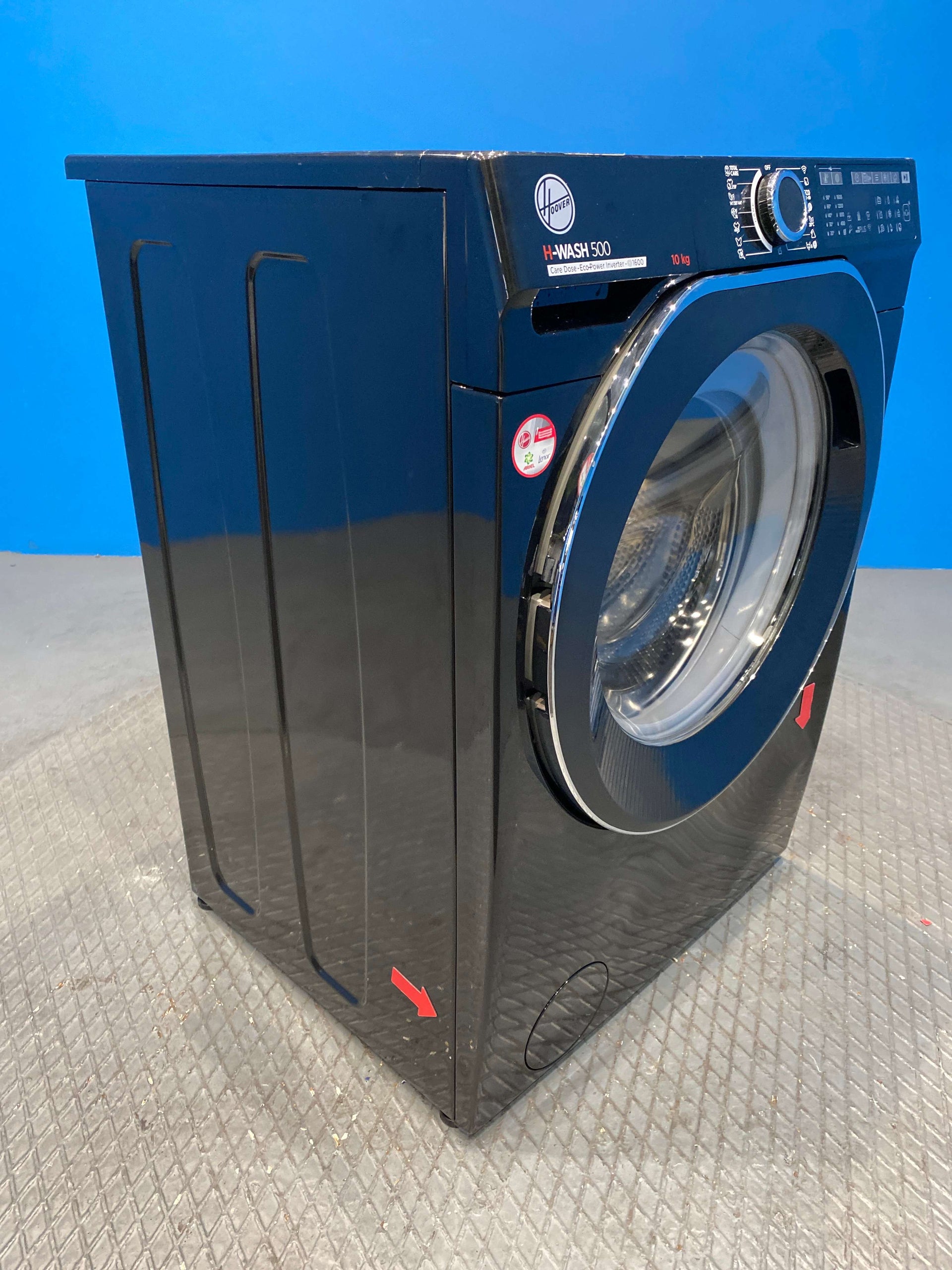 Hoover HWD610AMBCB 10kg 1600 Spin Washing Machine - Black