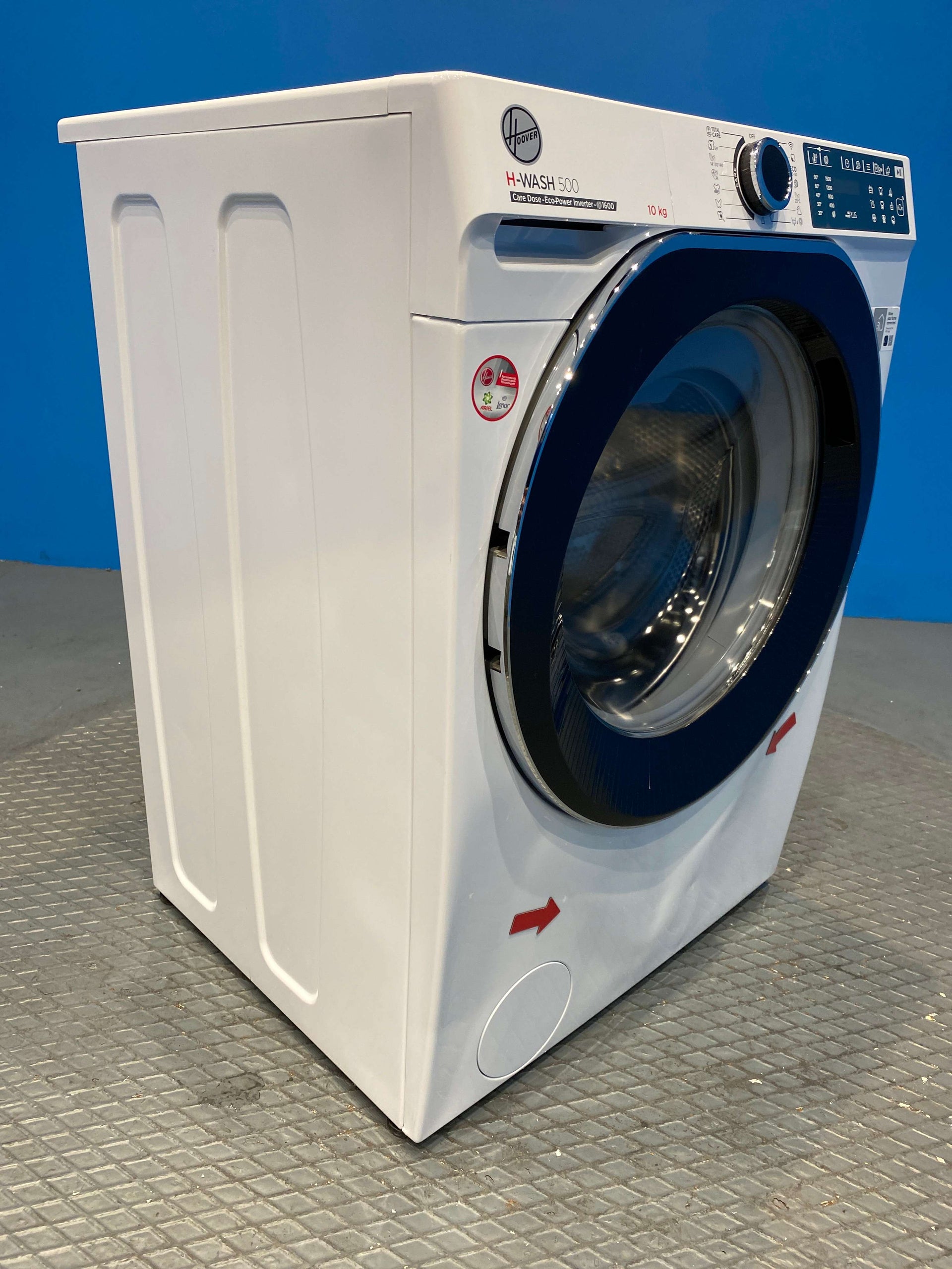 Hoover HWD610AMBC Freestanding Washing Machine 10kg 1600 Spin - White