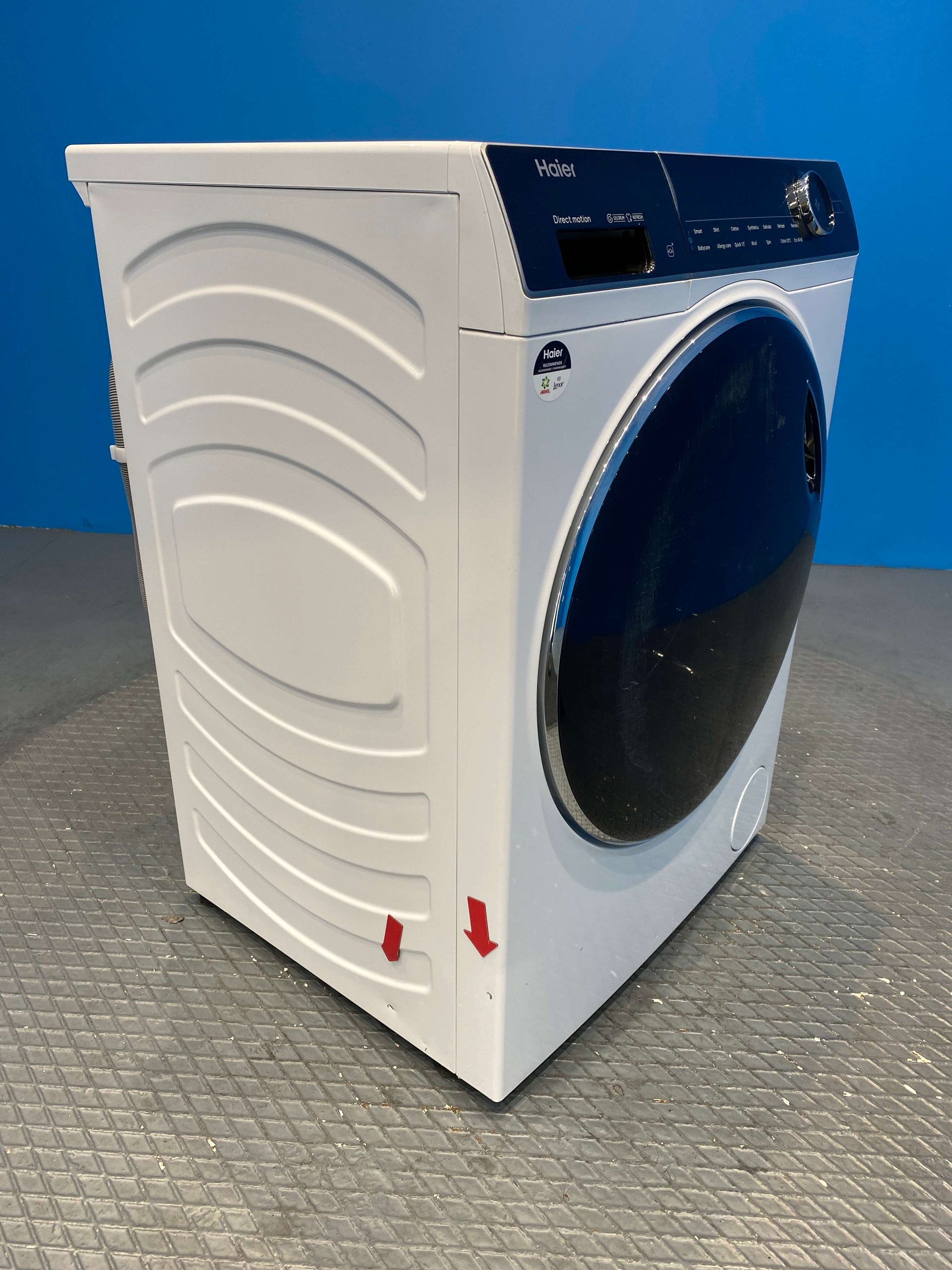 Haier HW100-B14979U1 Freestanding Washing Machine 10kg 1400 Spin - White