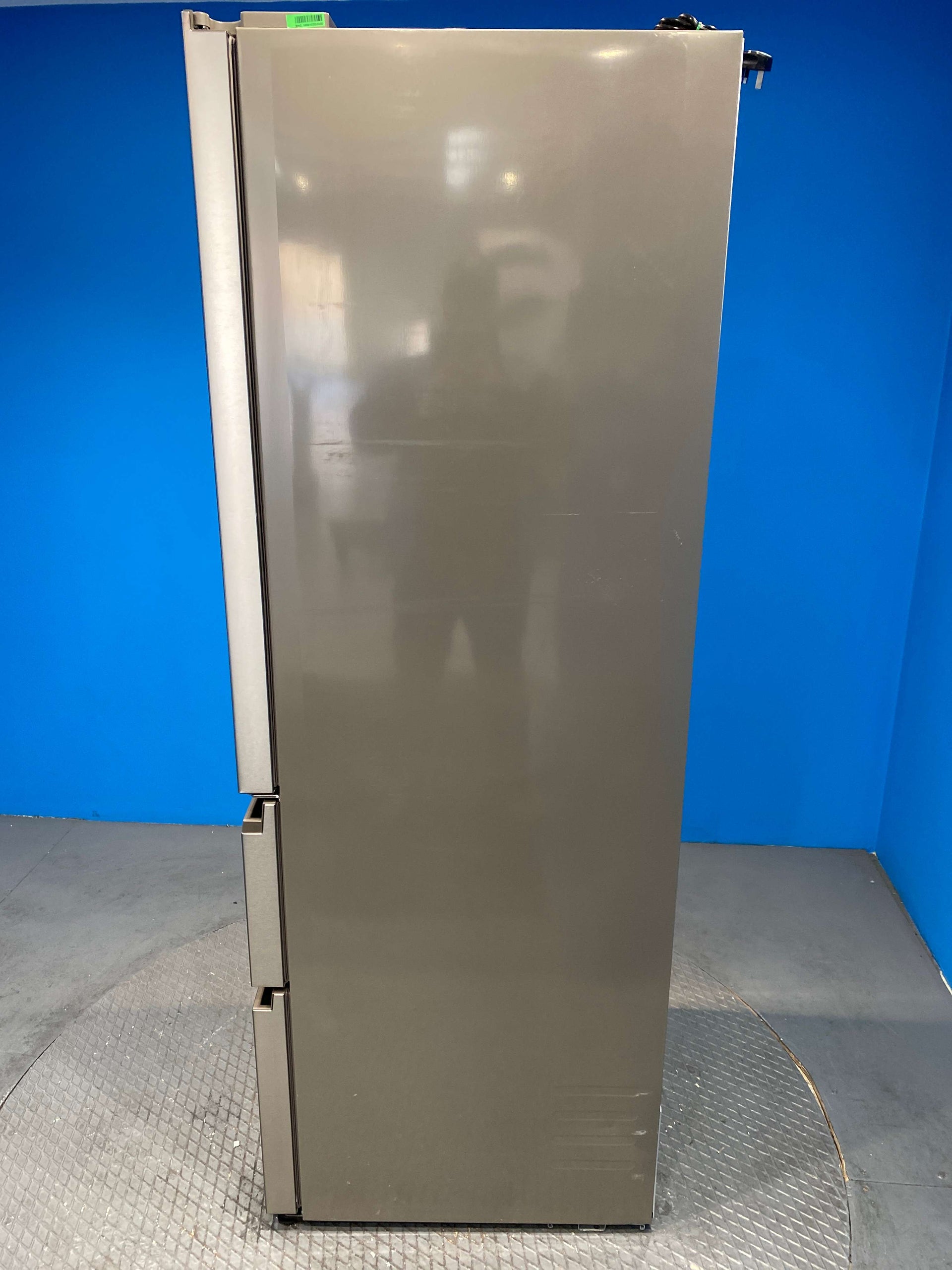 Haier HTW5618ENMG Series 5 360 Litre Combi Fridge Freezer - Stainless