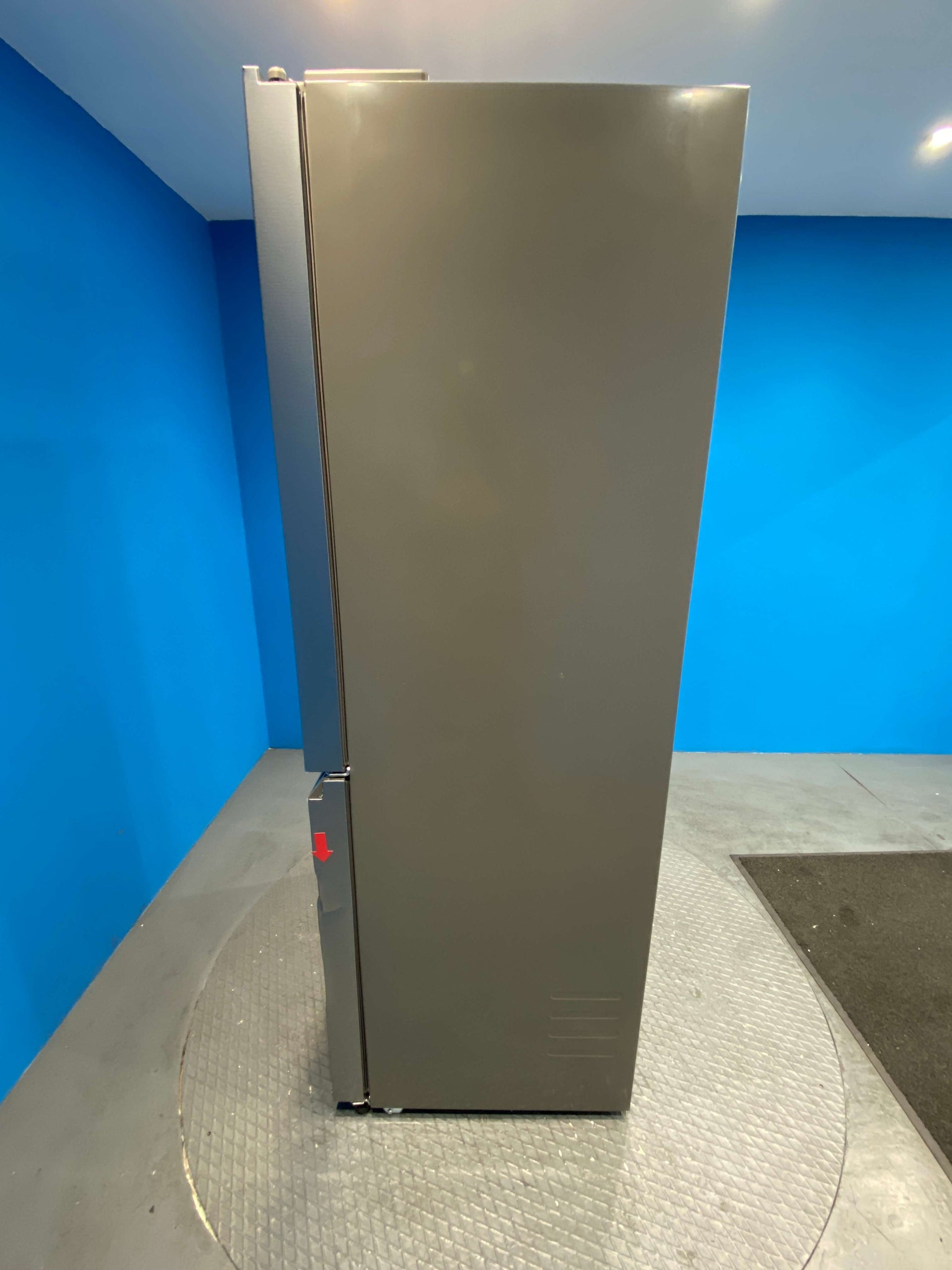 Haier HCR3818ENMG Combi Fridge Freezer 4 Door 467 Litre - Gentle Silver