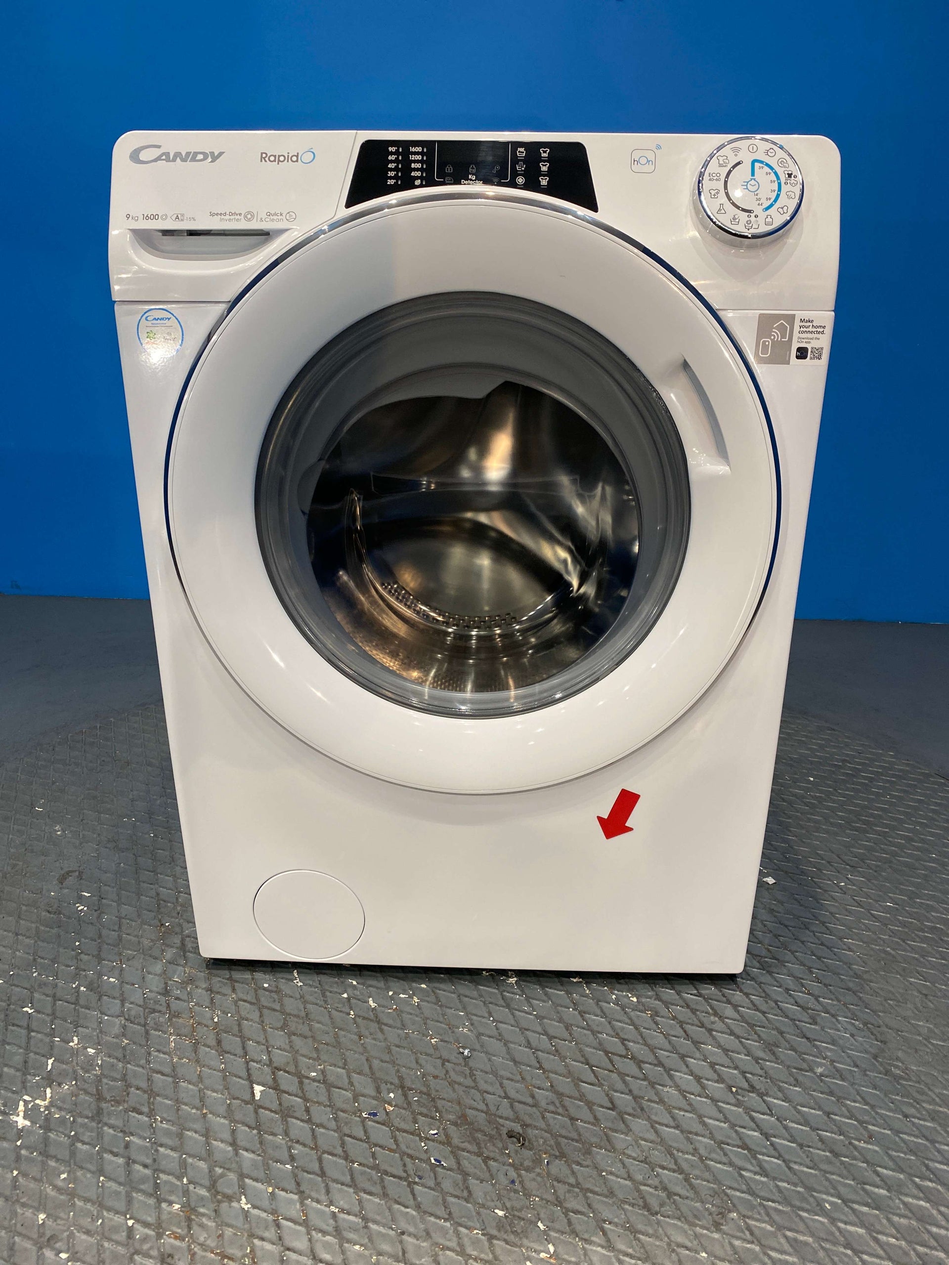 Candy RO1696DWMC7 9kg 1600 Spin Washing Machine - White