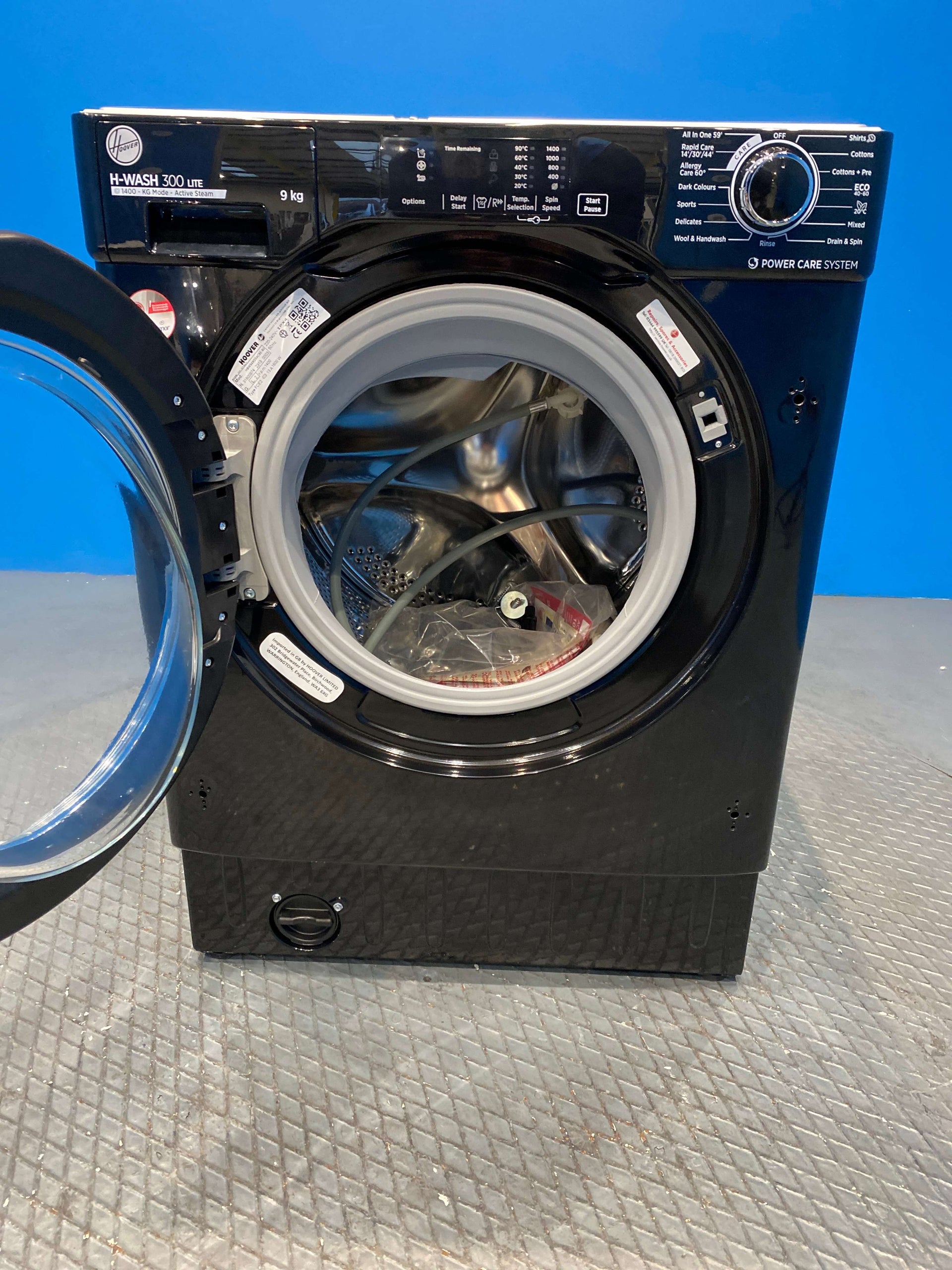 Hoover HBWS49D3ACBE Integrated Washing Machine 9kg 1400 Spin - Black