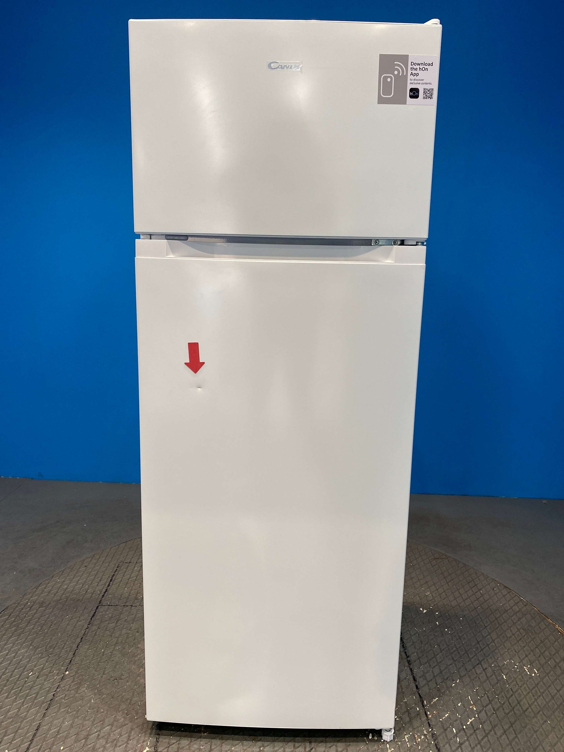 Candy CDG1S514EWK Top Mount 211 Litre Combi Fridge Freezer - White