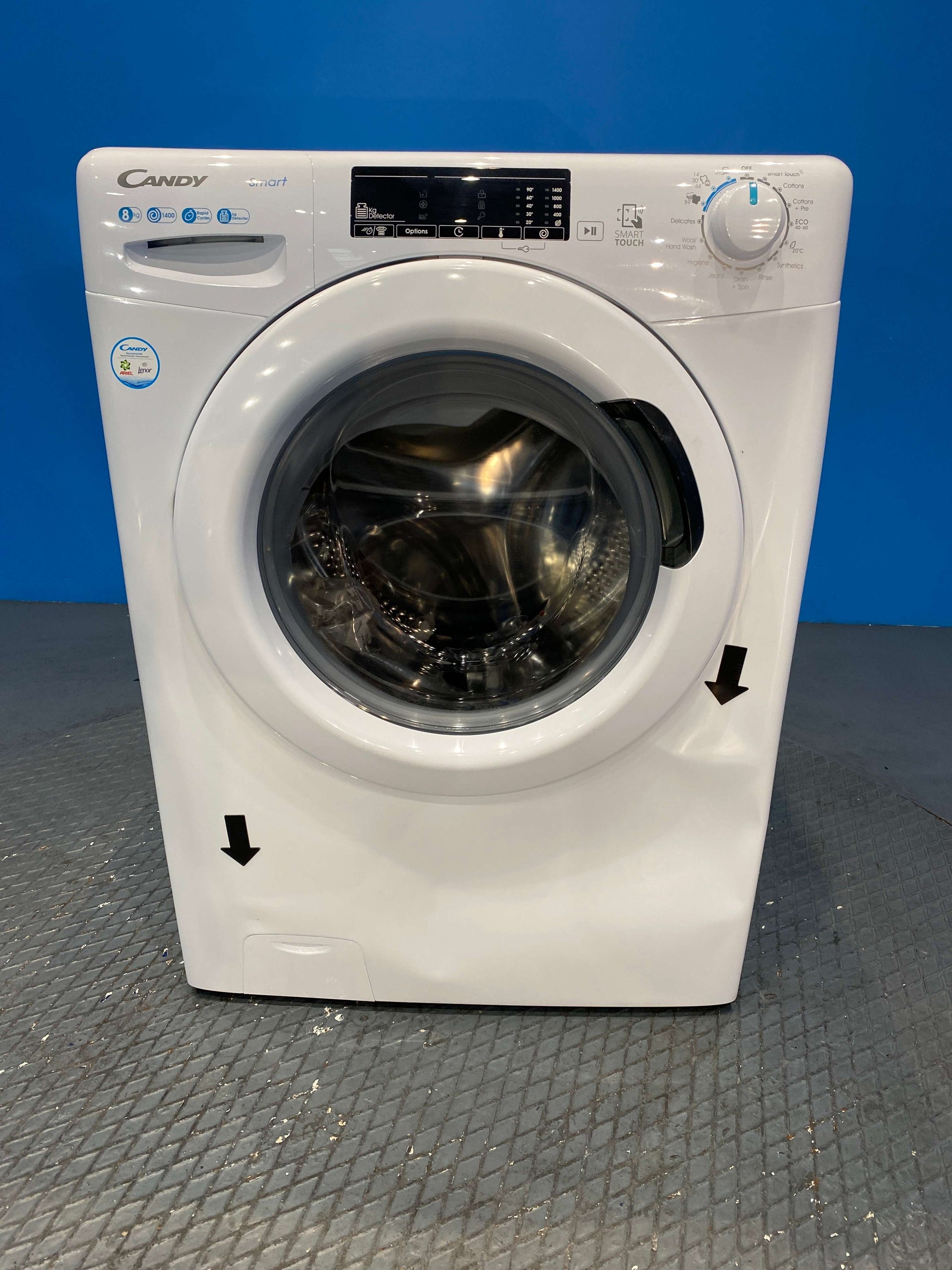 Candy CS148TW4 Freestanding Washing Machine 8kg 1400 Spin - White