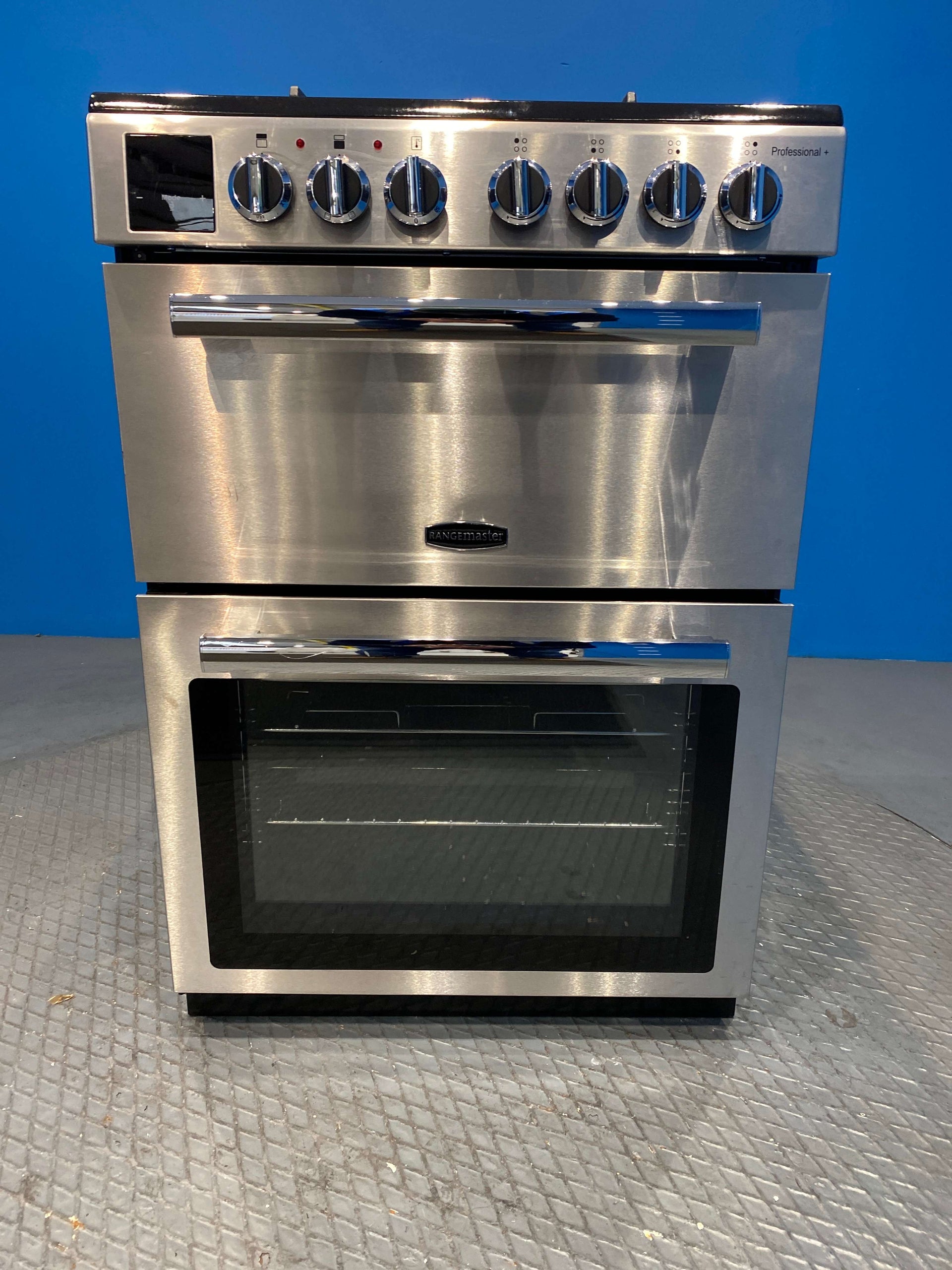 Rangemaster PROPL60DFFSS/C Freestanding Dual Fuel Cooker - Stainless