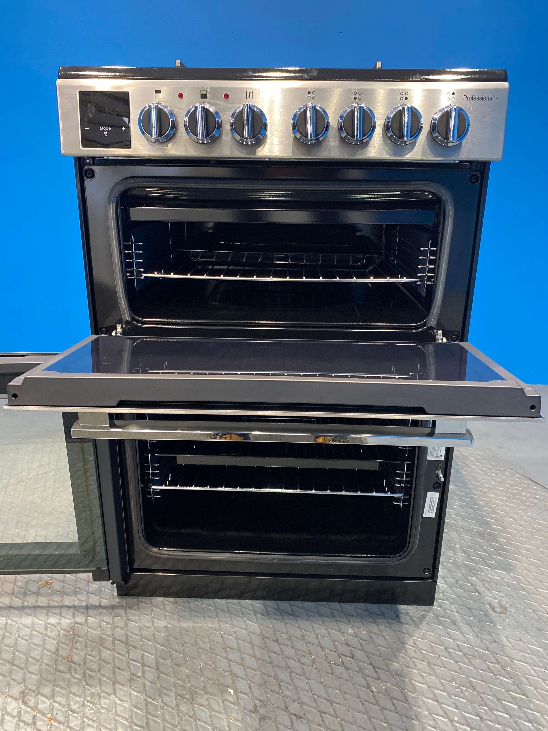 Rangemaster PROPL60DFFSS/C Freestanding Dual Fuel Cooker - Stainless