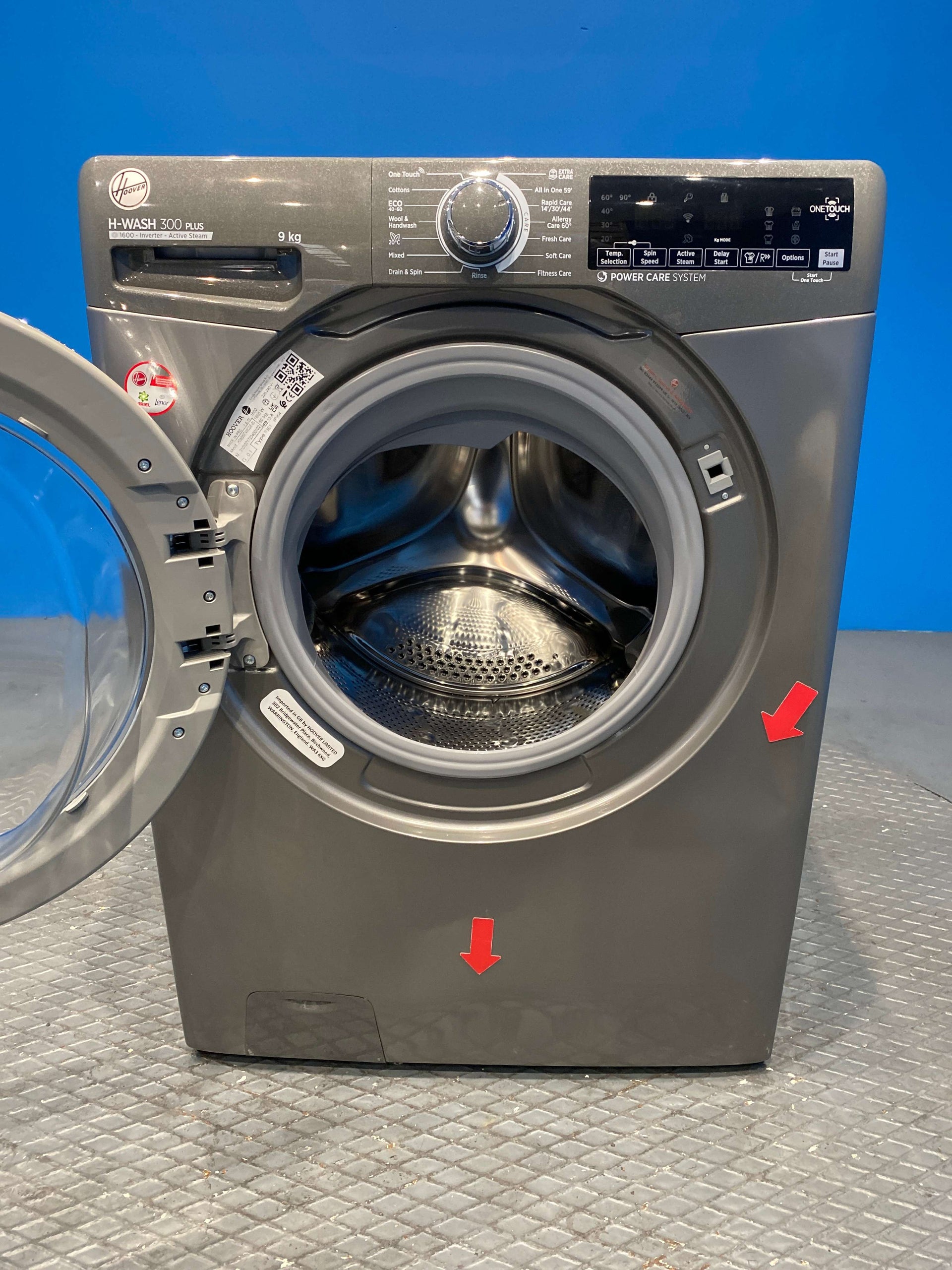 Hoover H3WS69TAMCGE 9kg 1600 Spin Washing Machine - Anthracite