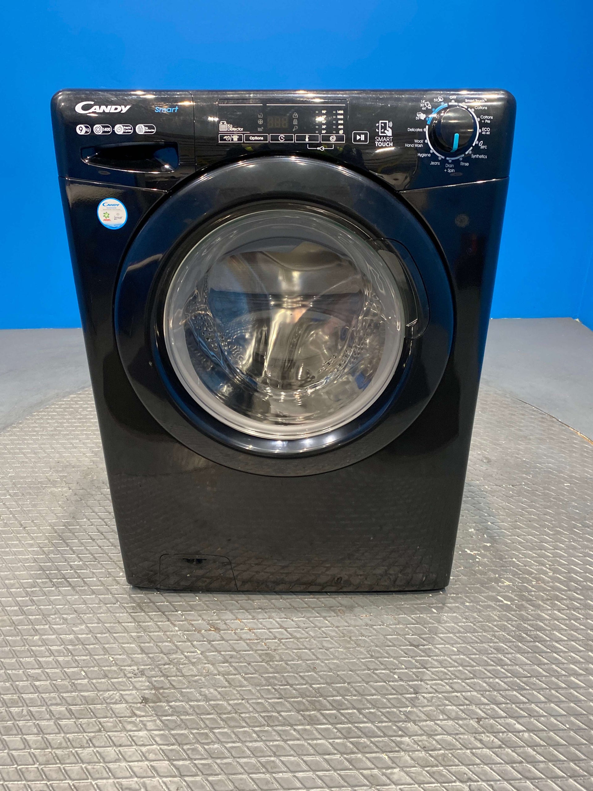 Candy CS149TWBB4 9kg 1400 Spin Washing Machine - Black