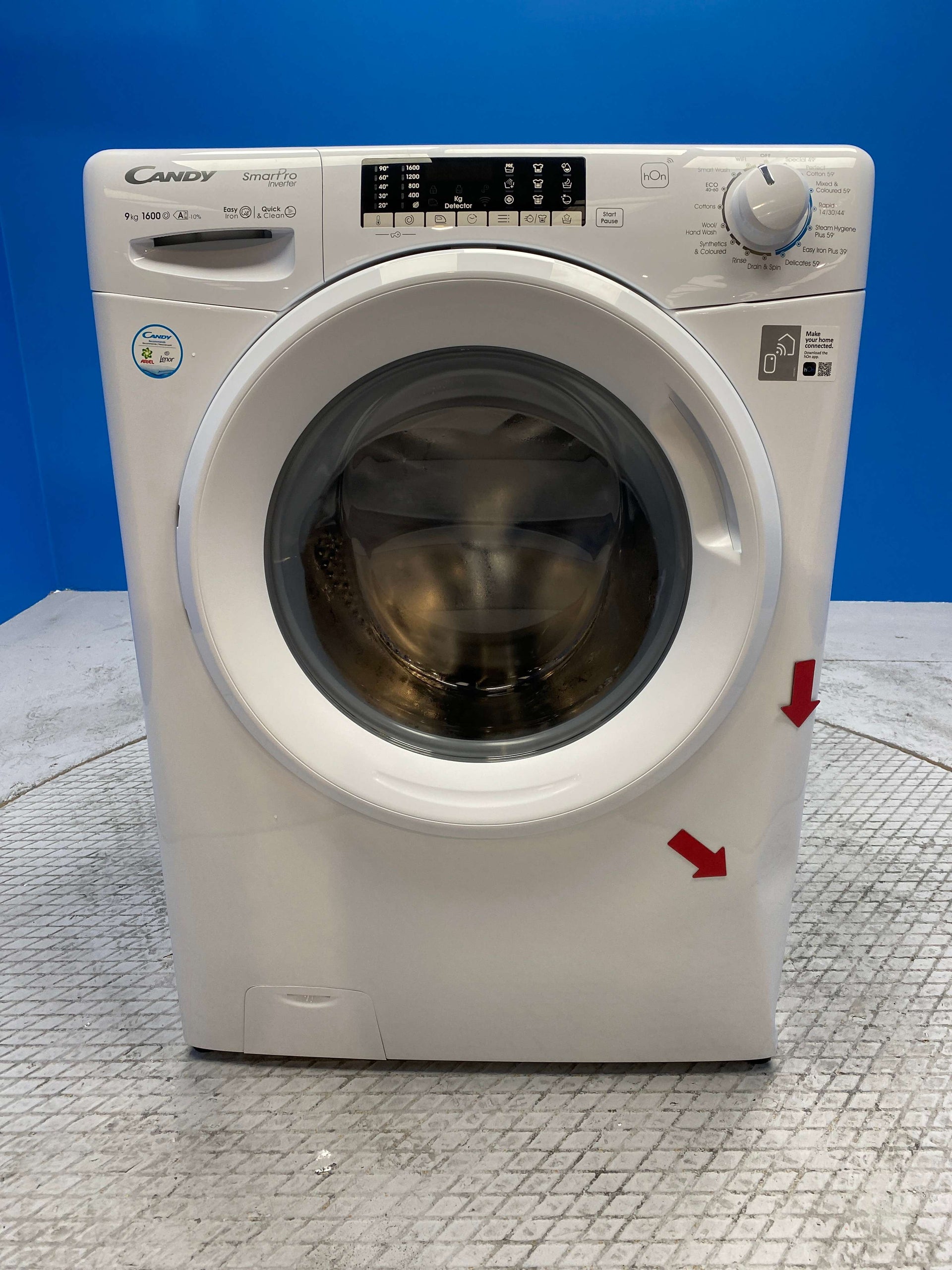 Candy CSO696TWM6 Smart Pro 9kg 1600 Spin Washing Machine - White