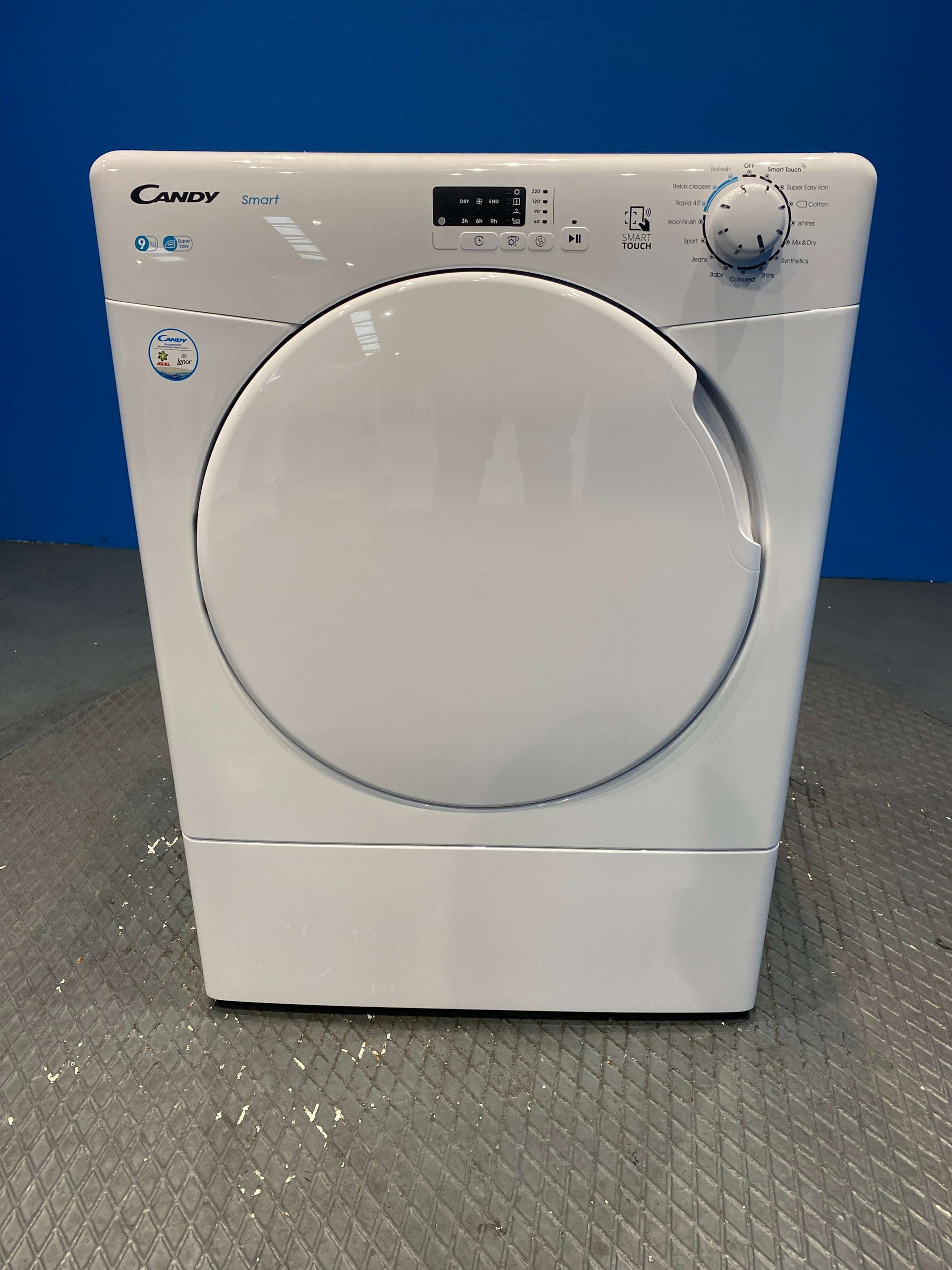 Candy CSEV9LF 9kg Tumble Dryer Vented C Rating - White