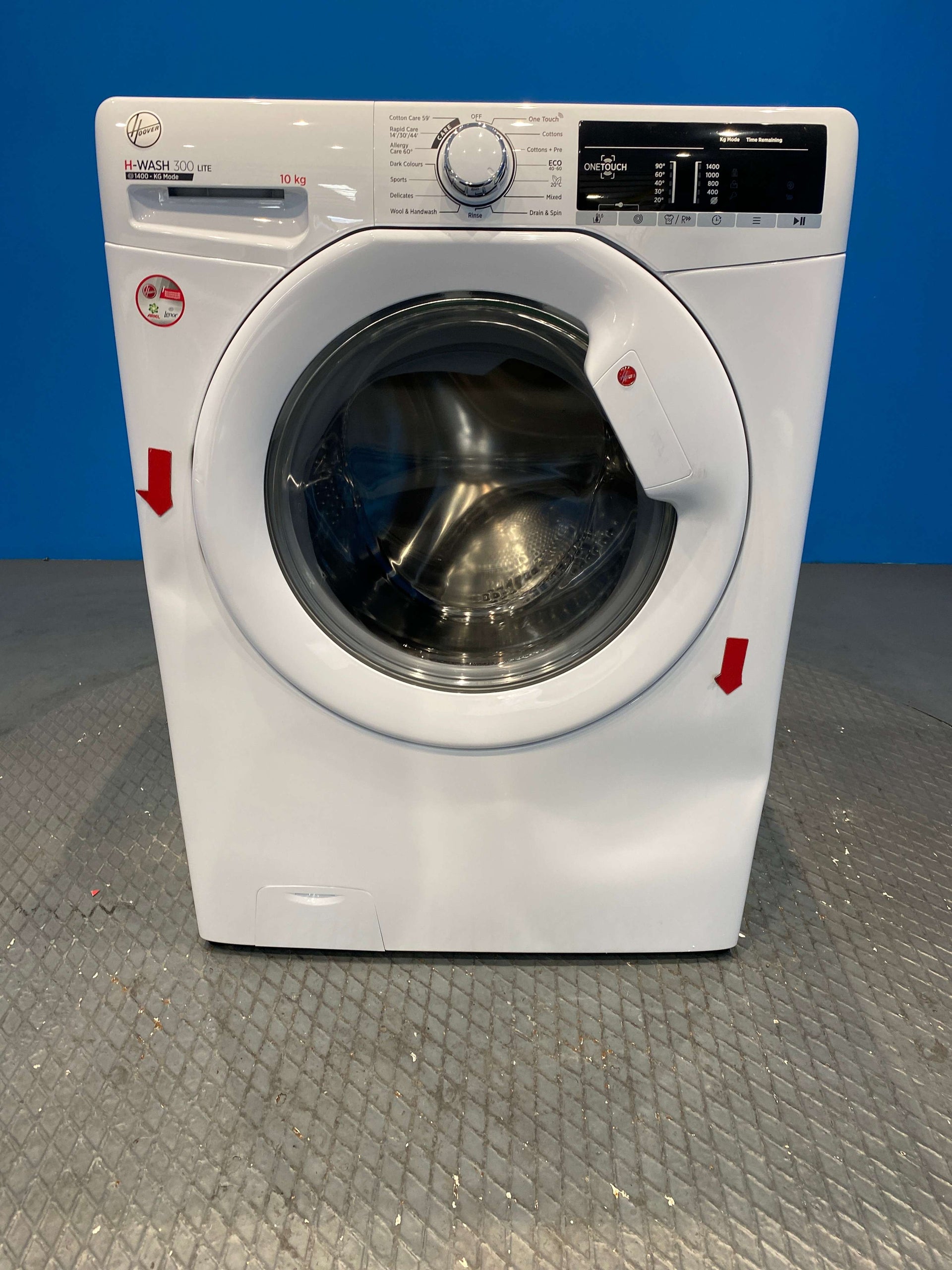 Hoover H3W410TAE Freestanding Washing Machine 10kg 1400 Spin - White