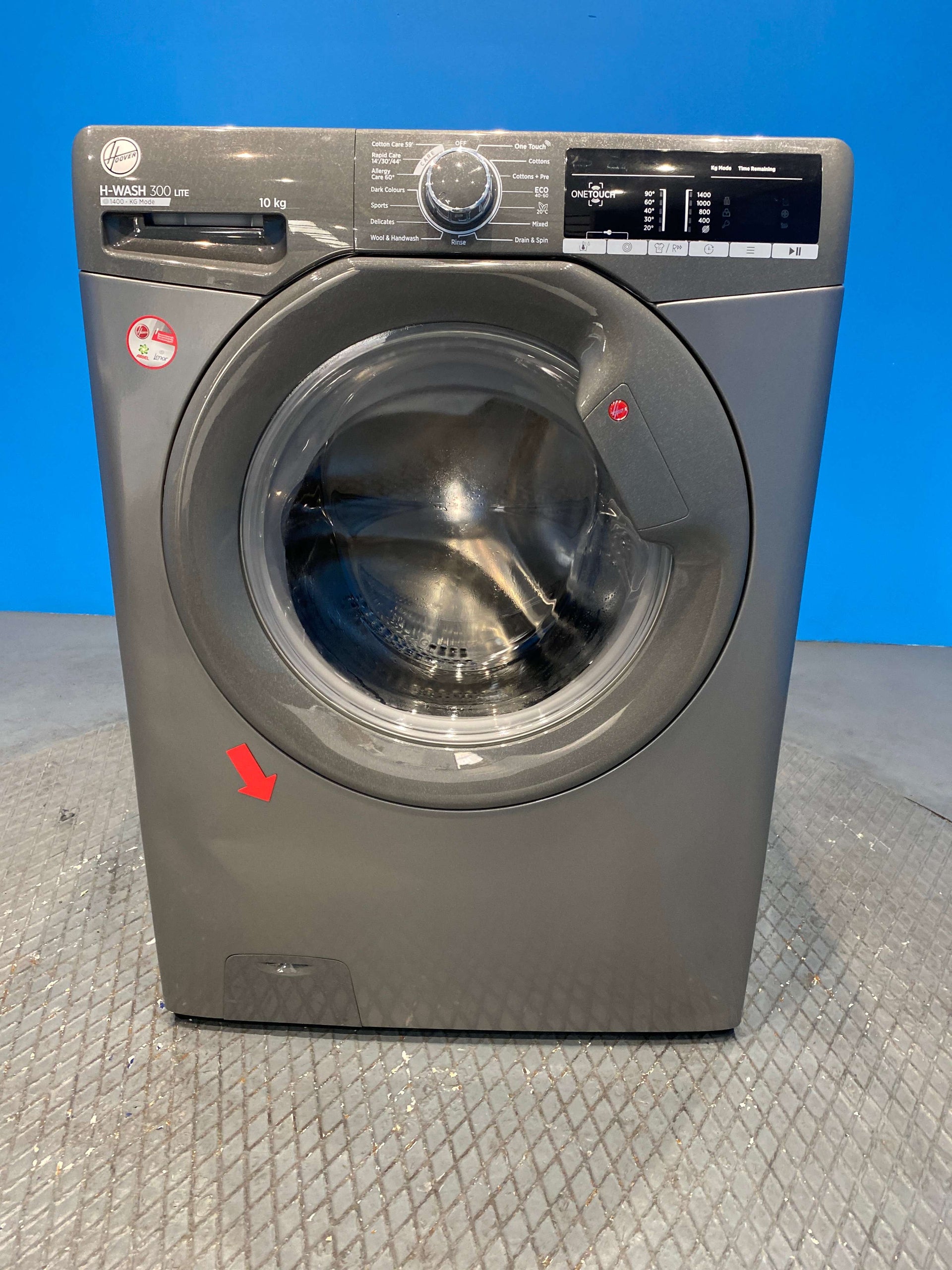 Hoover H3W410TAGGE 10kg 1400 Spin Washing Machine - Anthracite