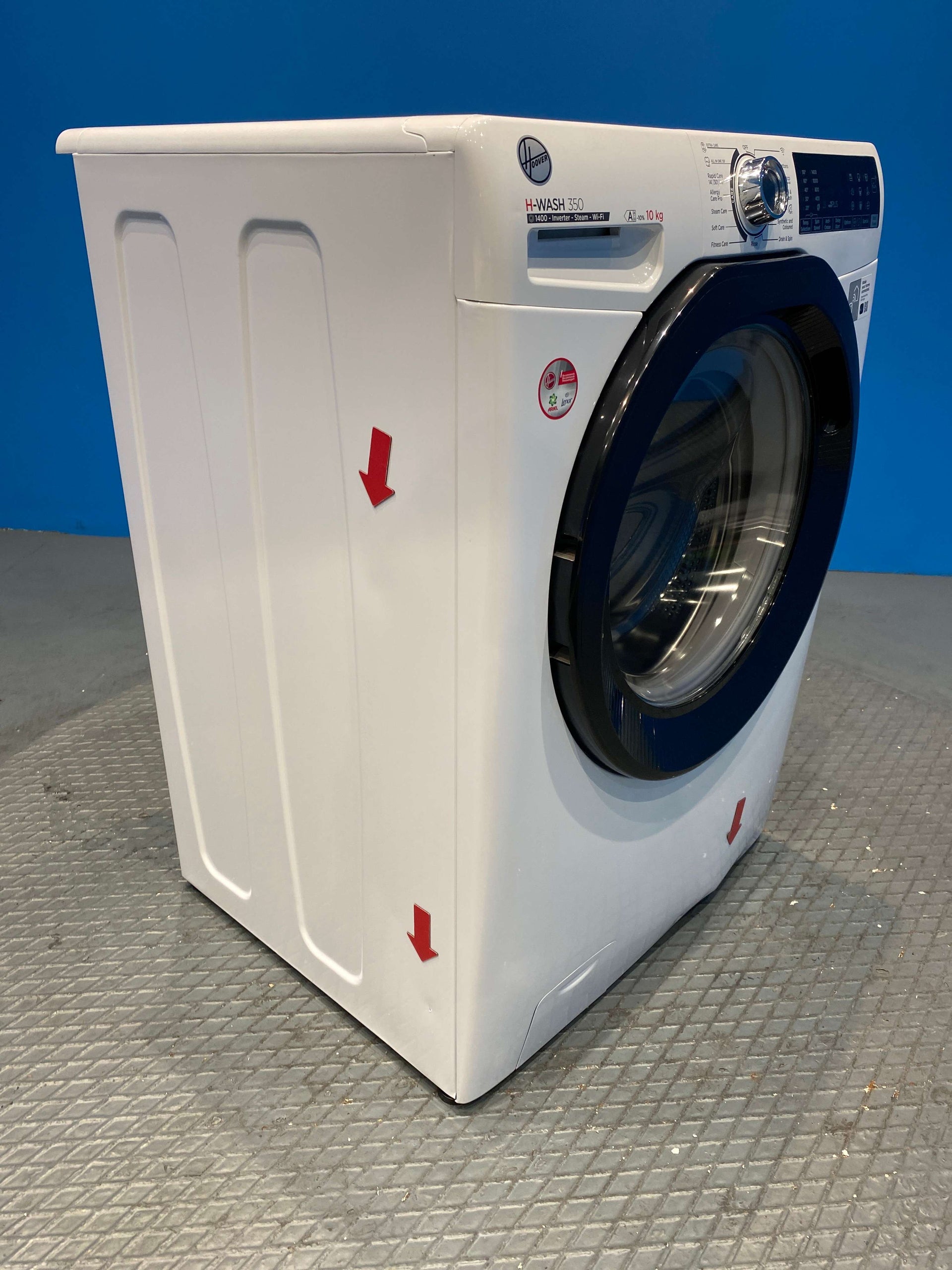 Hoover H3WPS4106TMB6 10kg 1400 Spin Washing Machine - White