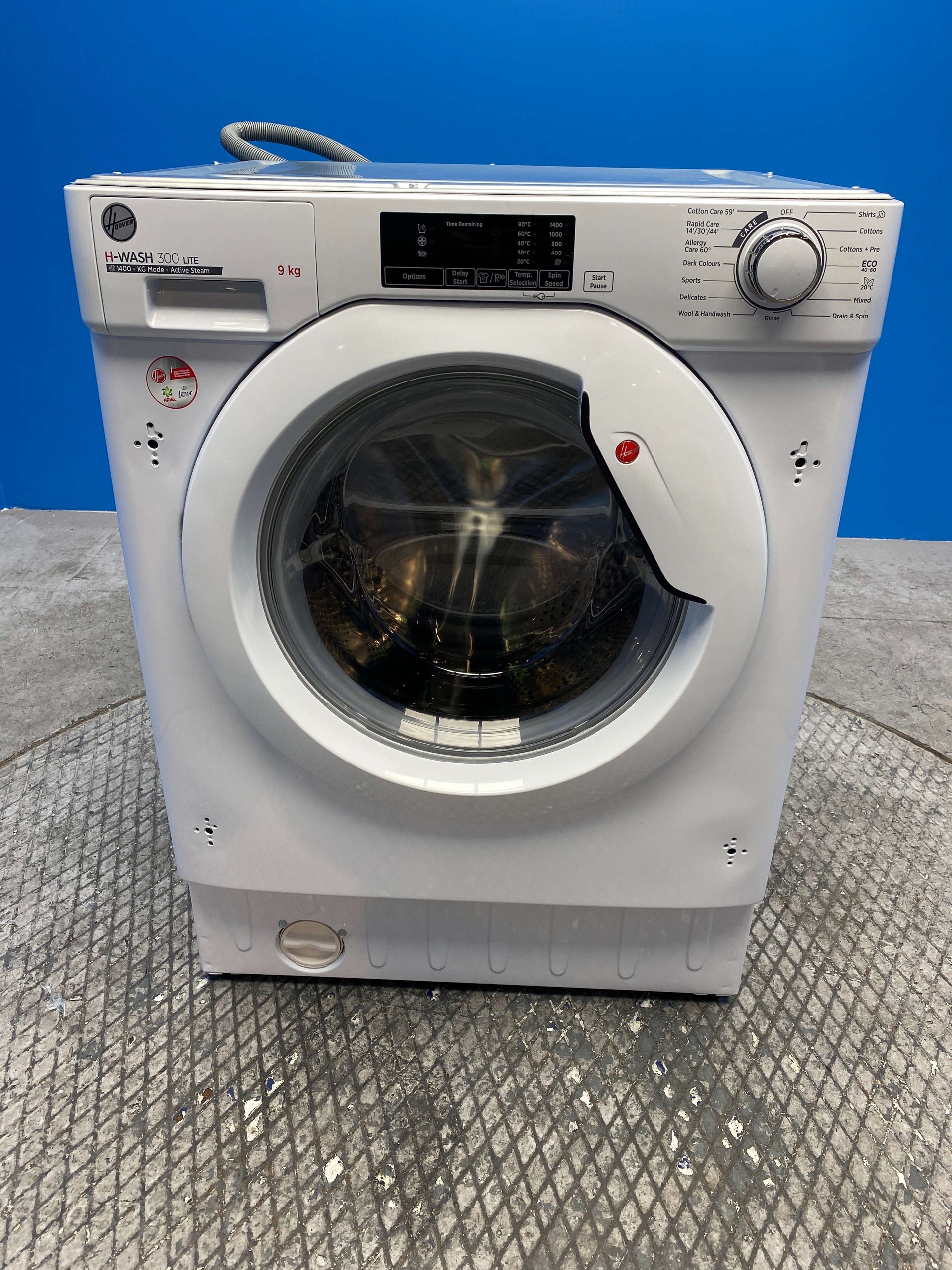 Hoover HBWS49D1W4 Integrated 9kg 1400 Spin Washing Machine - White