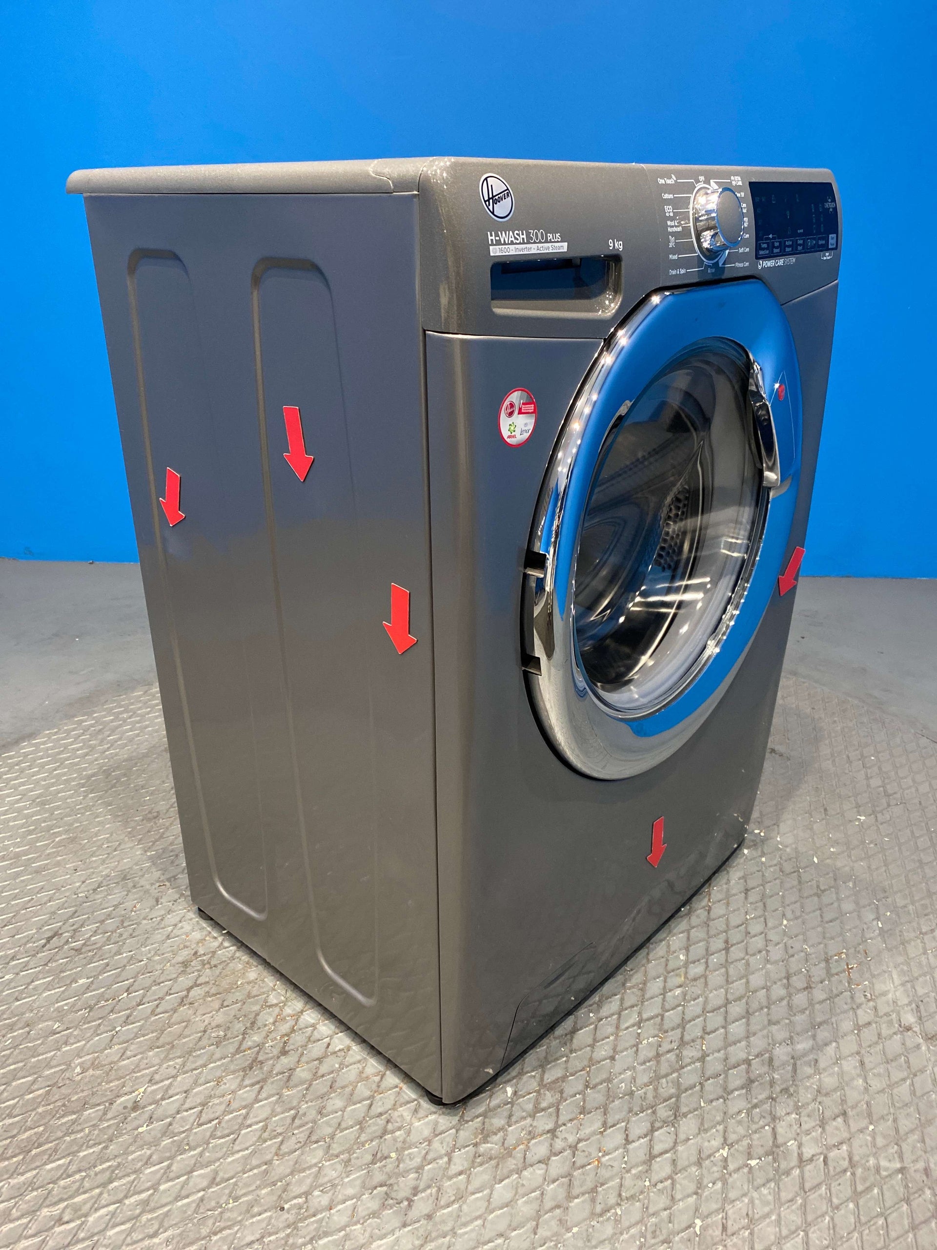 Hoover H3WS69TAMCGE 9kg 1600 Spin Washing Machine - Anthracite