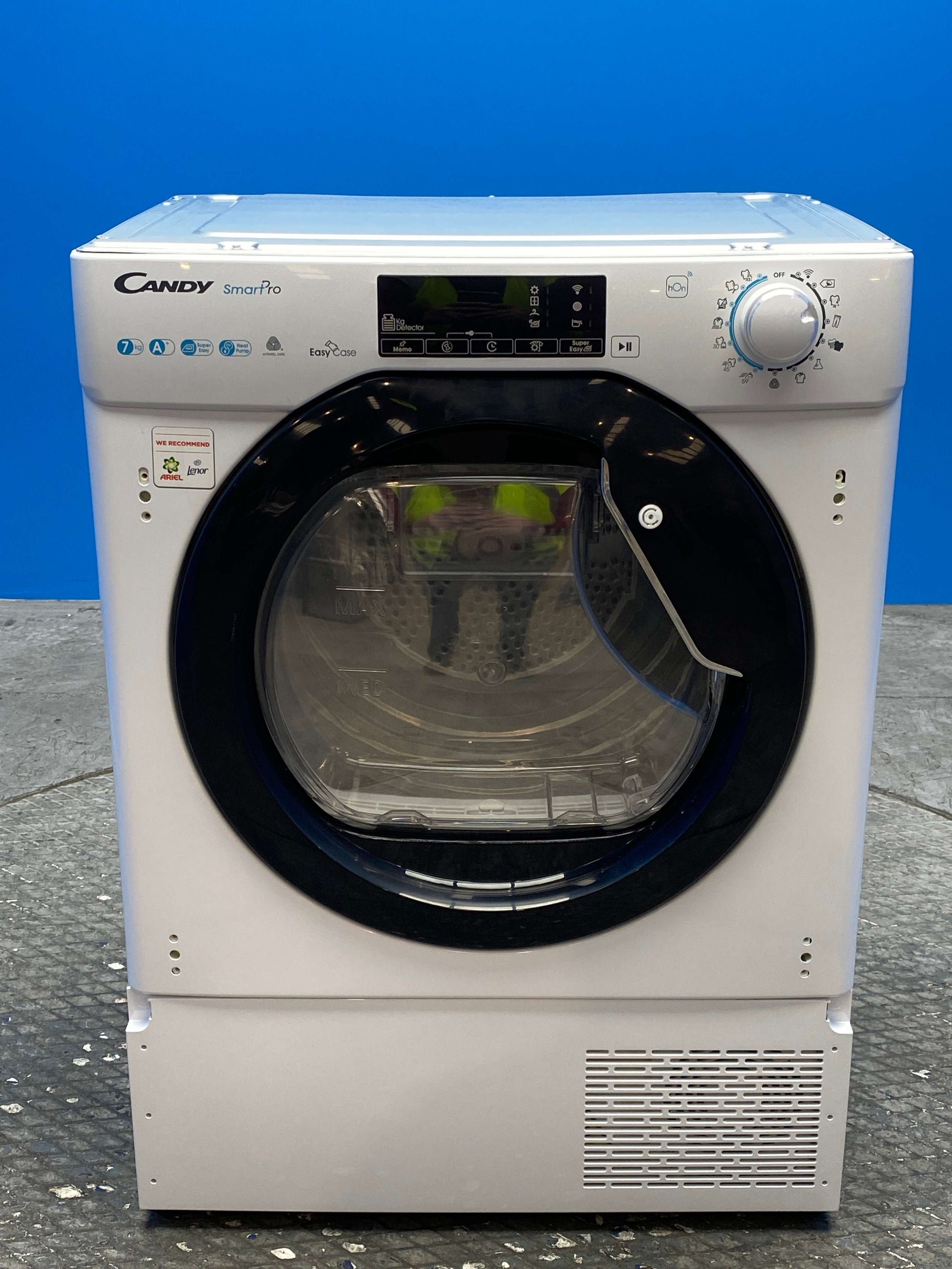 Candy BCTDH7A1TBE Integrated 7kg Heat Pump Tumble Dryer