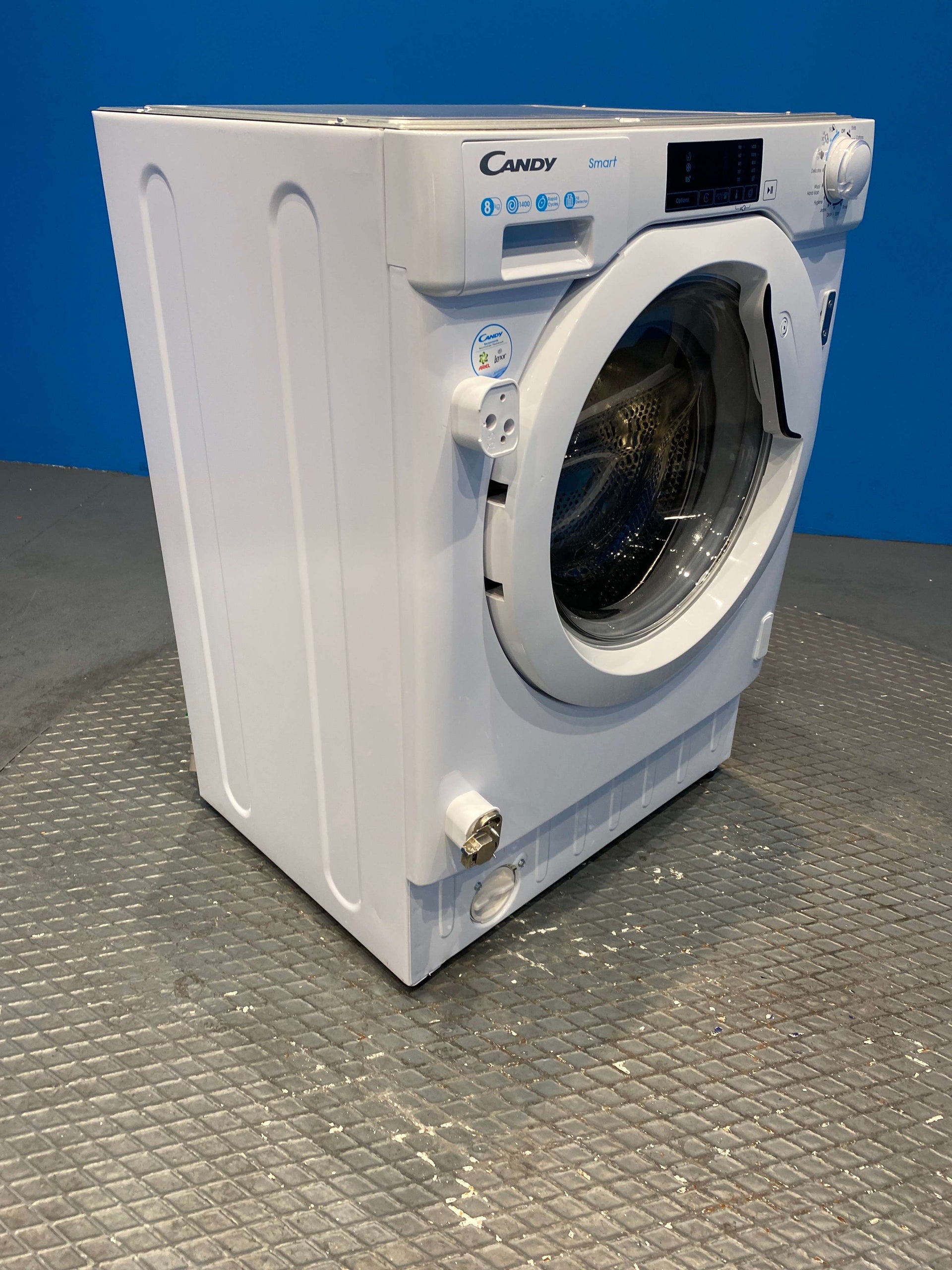 Candy CBW48D1W4 Integrated 8kg 1400 Spin Washing Machine - White