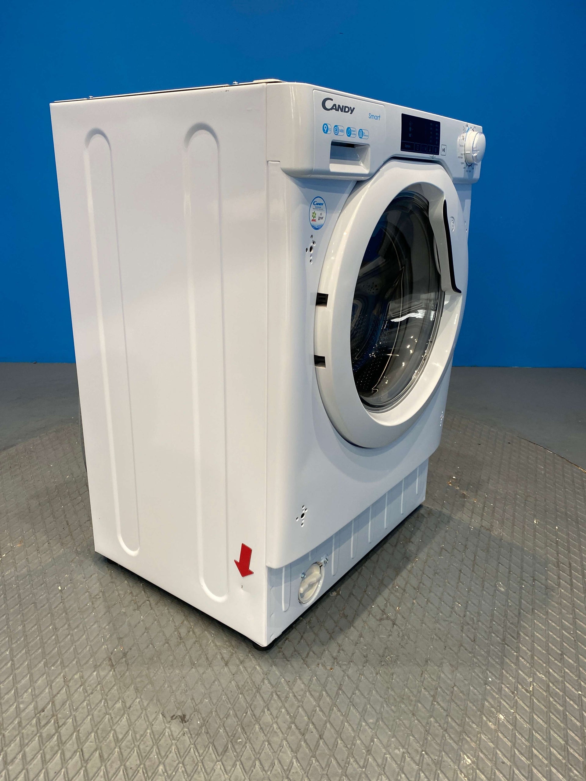 Candy CBW49D1W4 Integrated 9kg 1400 Spin Washing Machine - White