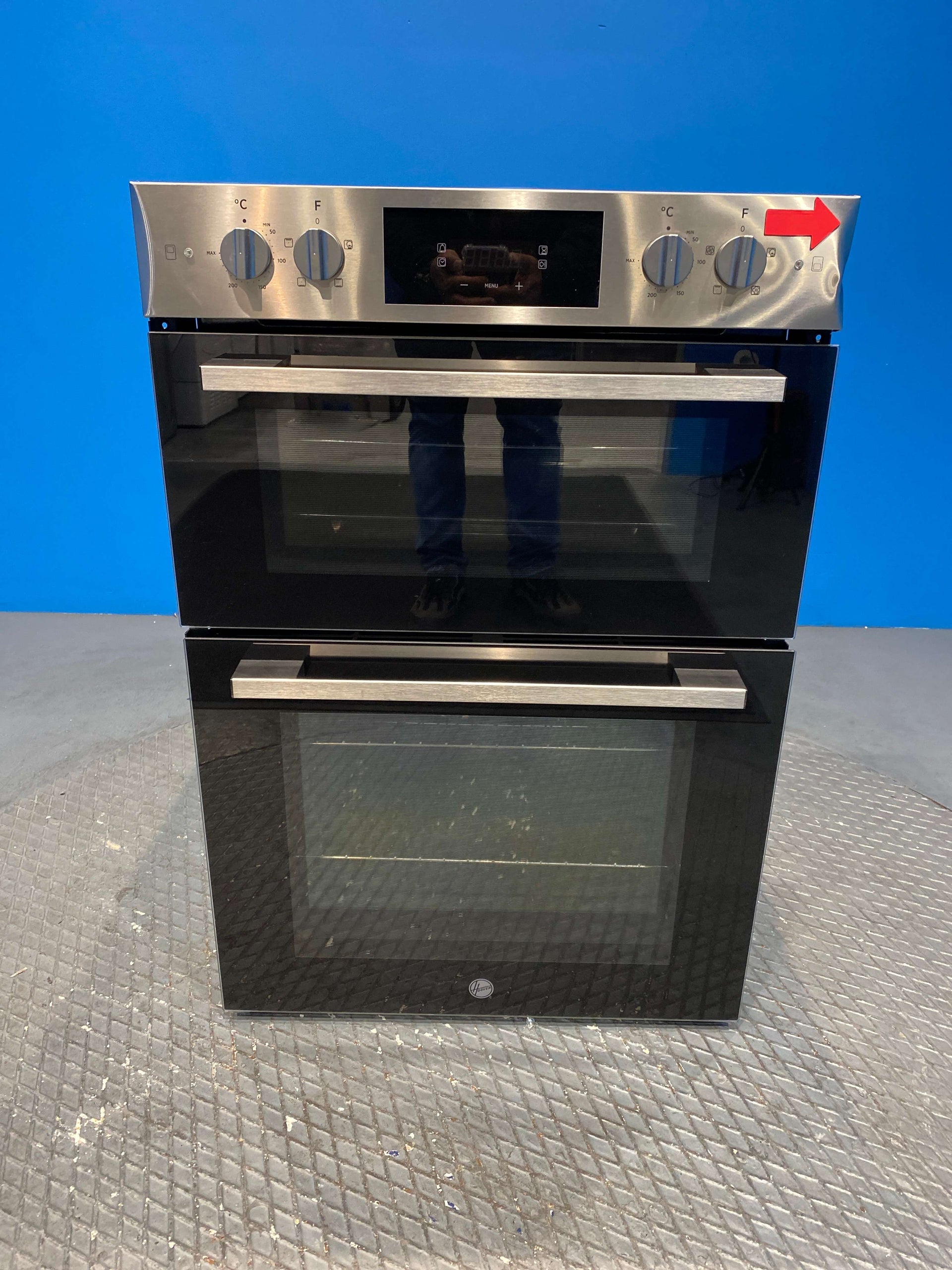 Hoover HO9DC3UB308BI Built-In 40 Litre Double Oven - Black