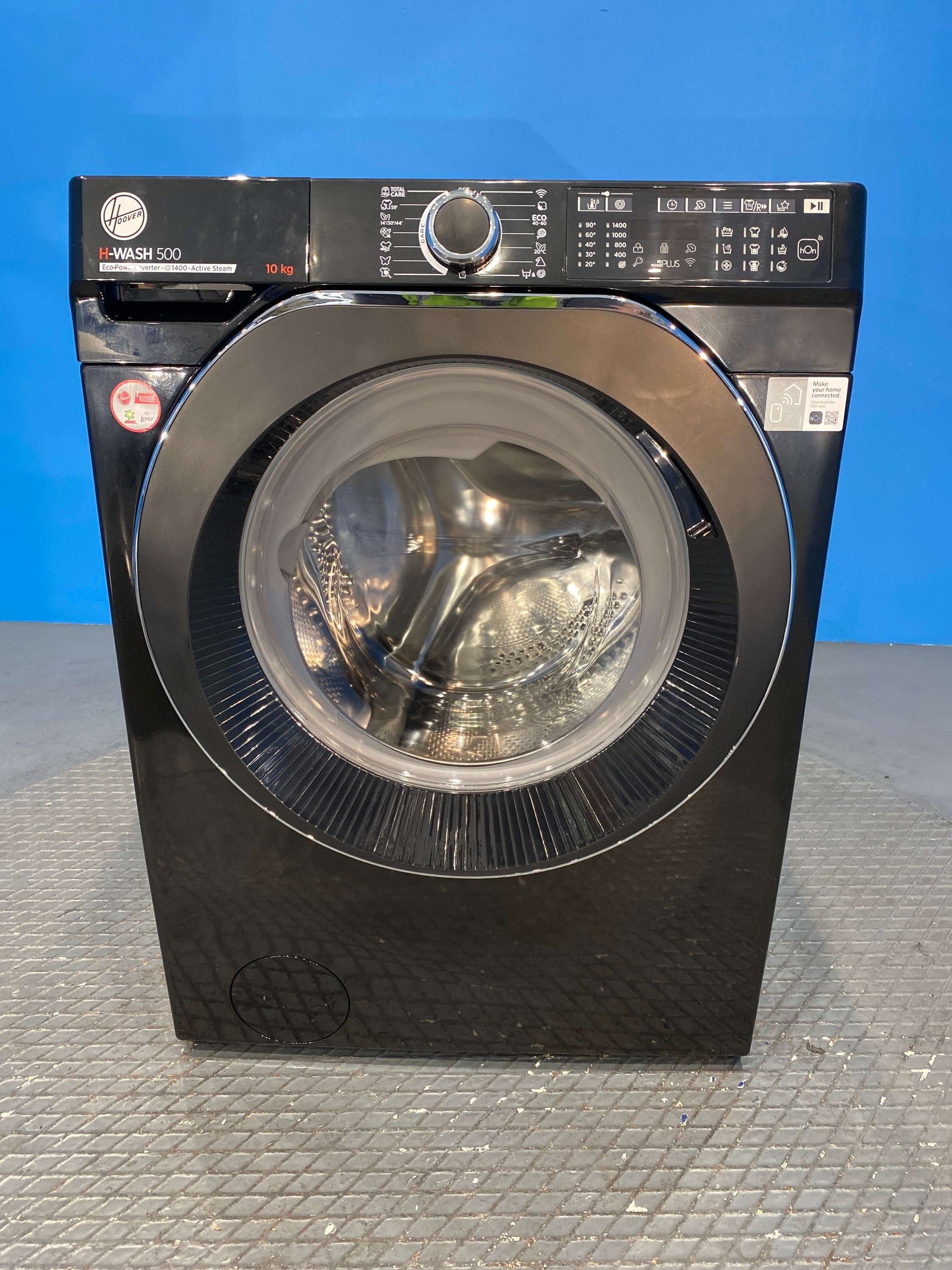 Hoover HW410AMBCB 10kg 1400 Spin Washing Machine - Black