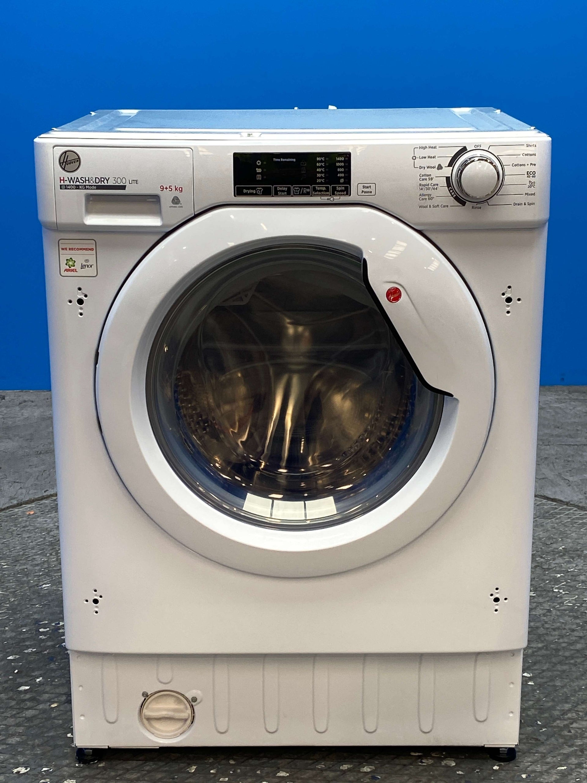 Hoover HBD495D1E Integrated 9/5kg 1400 Spin Washer Dryer