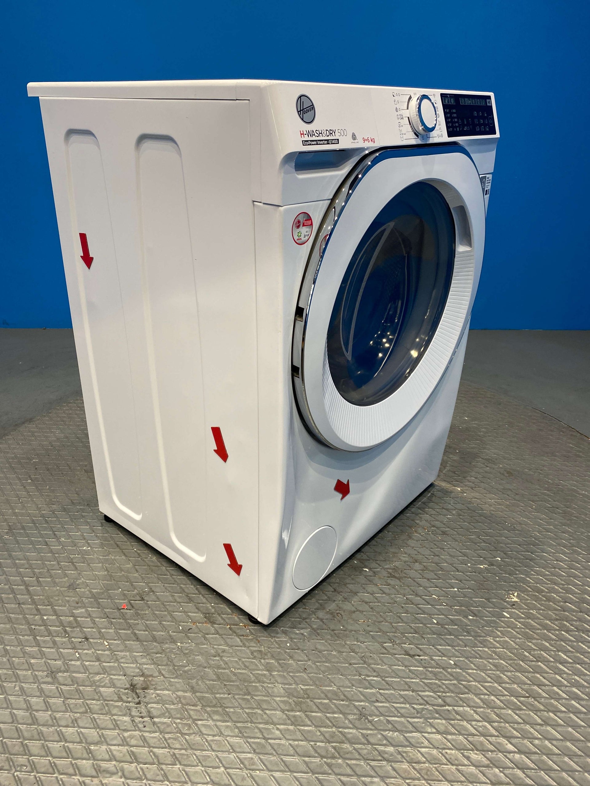 Hoover HD496AMC Freestanding Washer Dryer 9kg / 6kg 1400 Spin - White