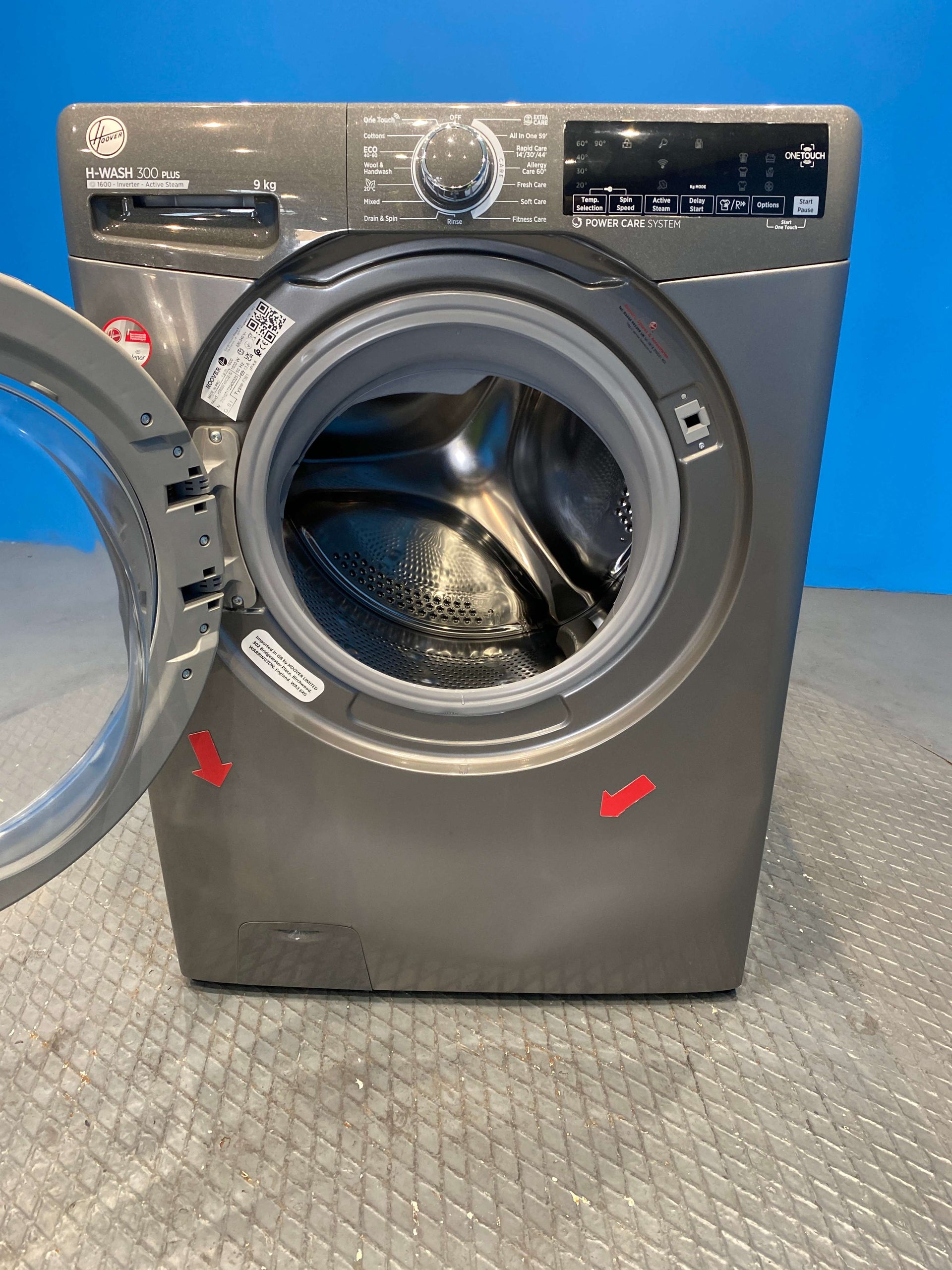 Hoover H3WS69TAMCGE 9kg 1600 Spin Washing Machine - Anthracite